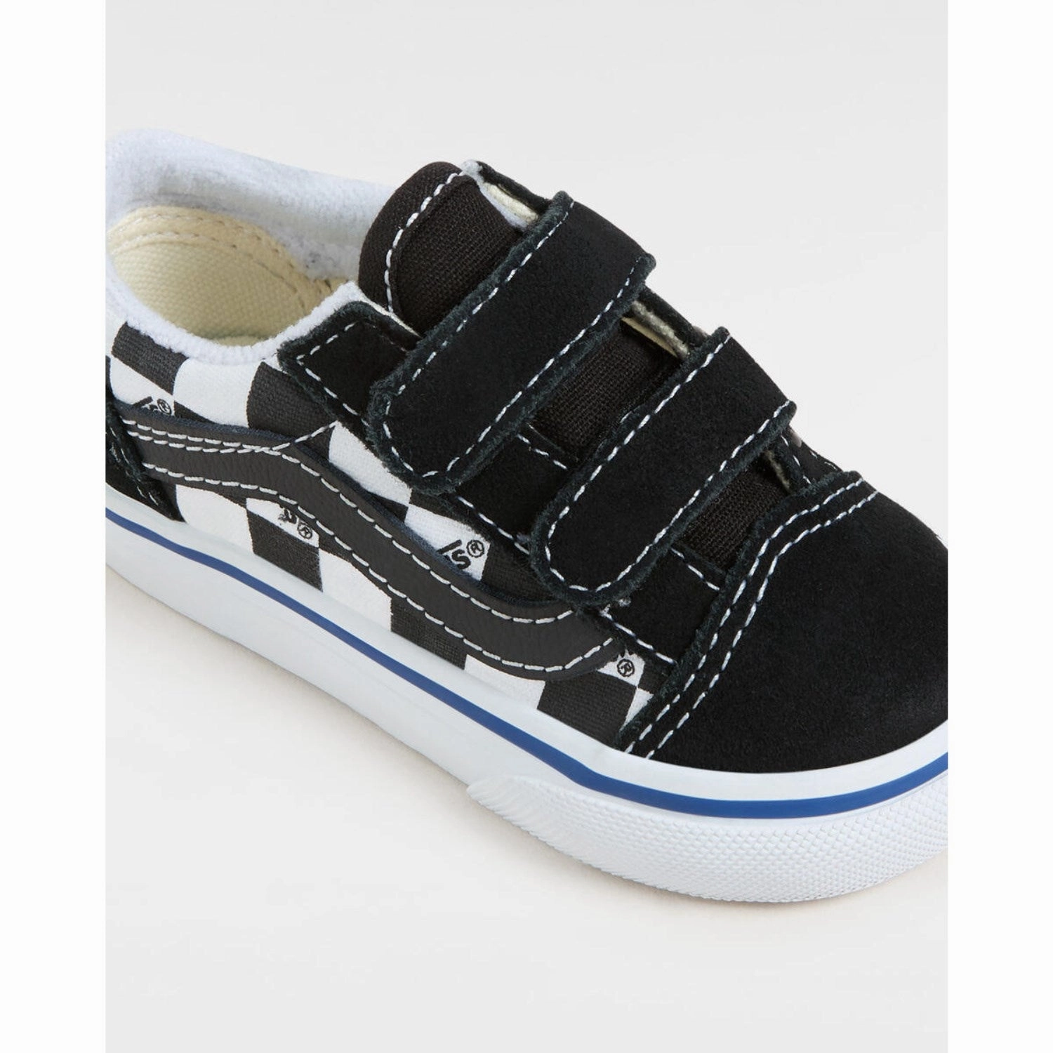 Core-Driven Vans Check/White Old Skool V Logo