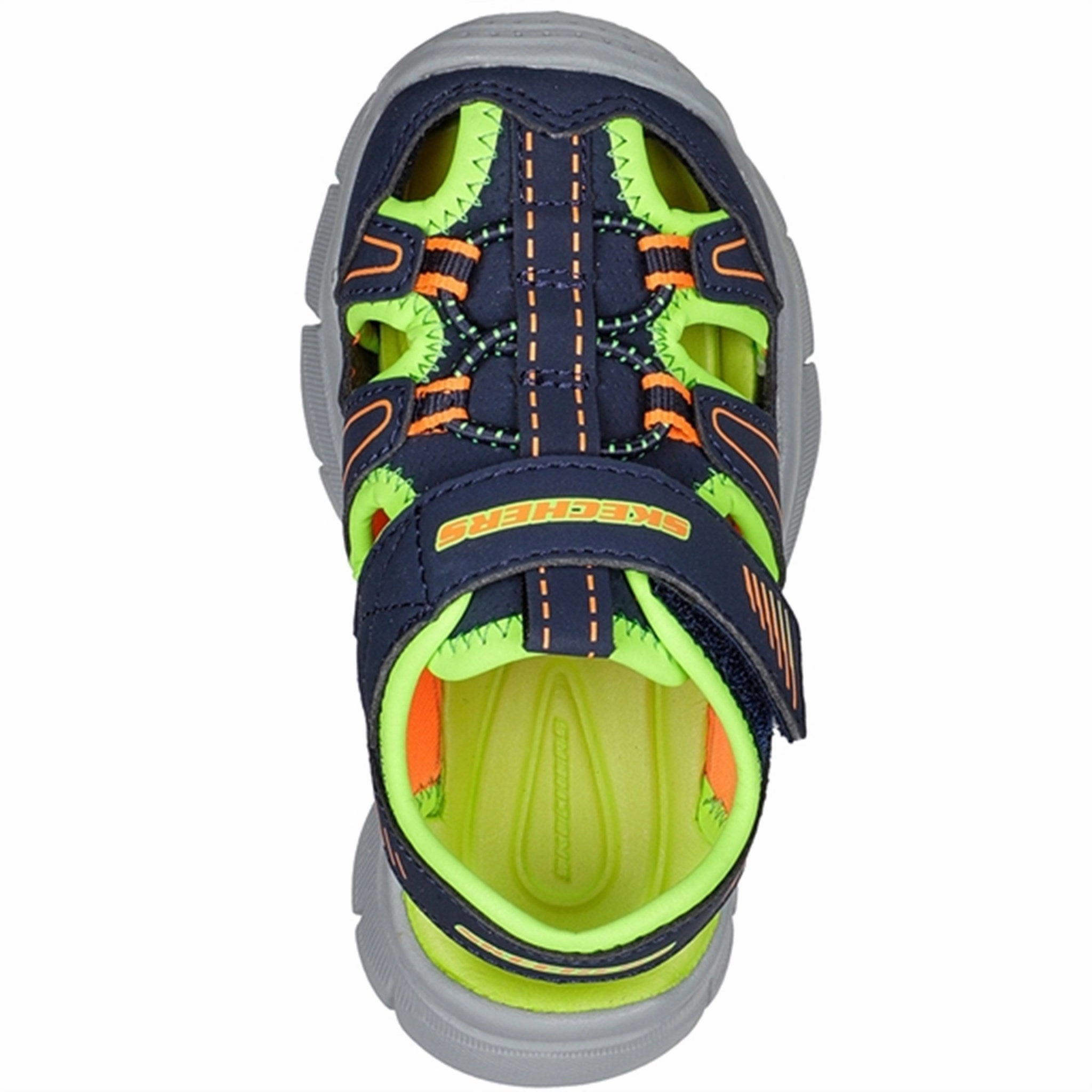 Active Living Skechers Relix Lightweight River Sandal Navy Lime