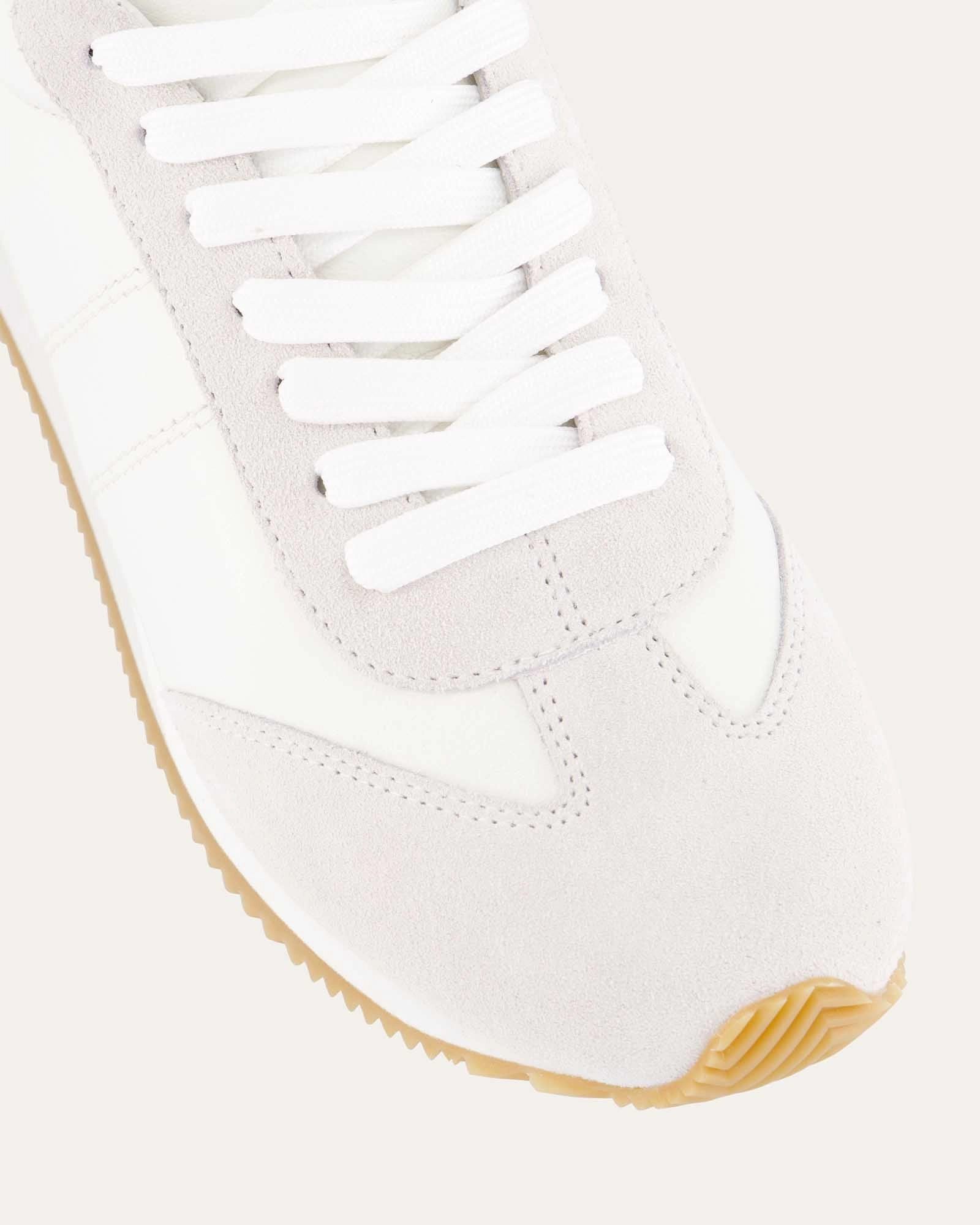 Monty Sneakers White Multi Leather Refined To Move Fluid Design