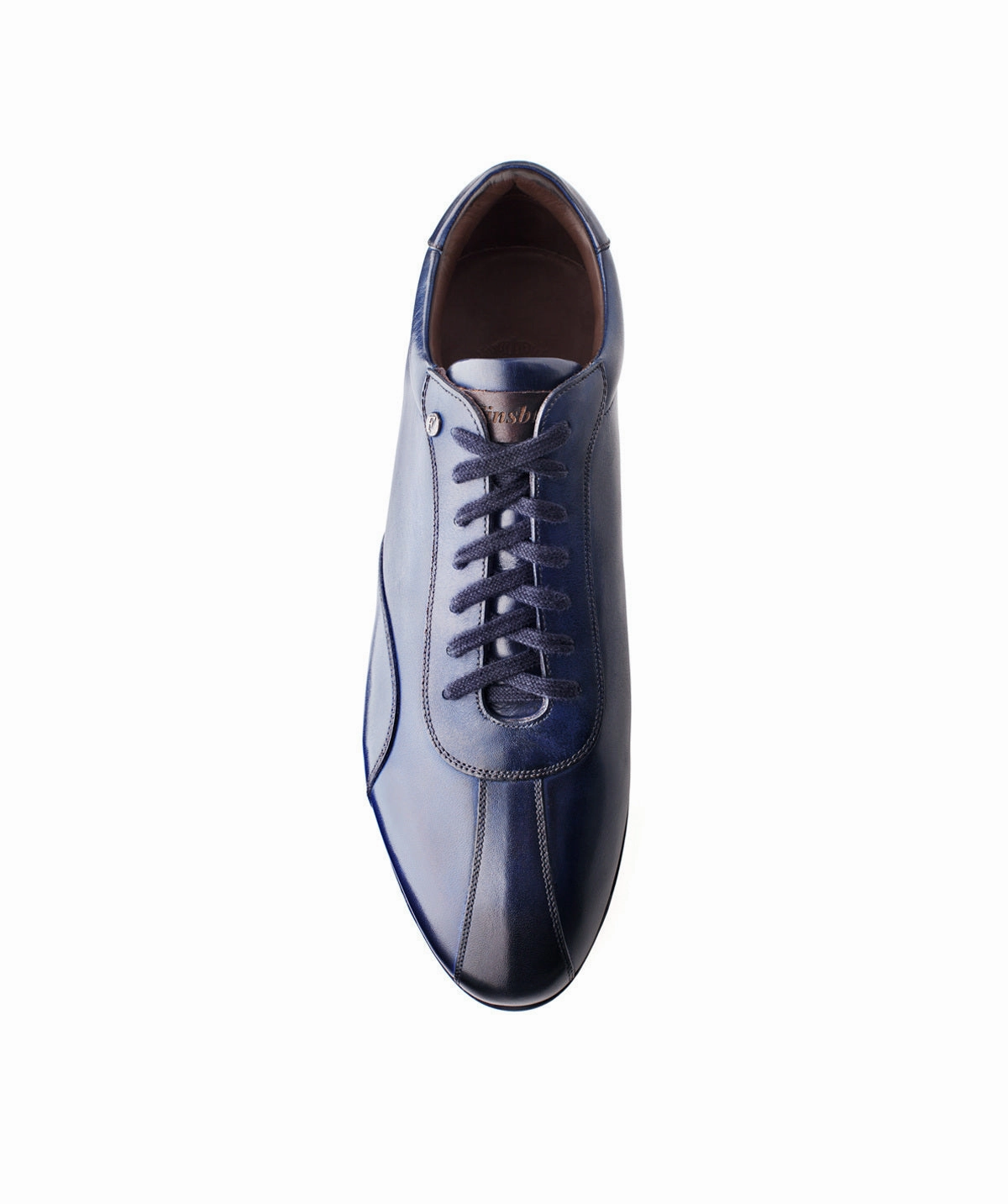 Copan Blue Patina Sneakers Refined Moves Shaped For Today