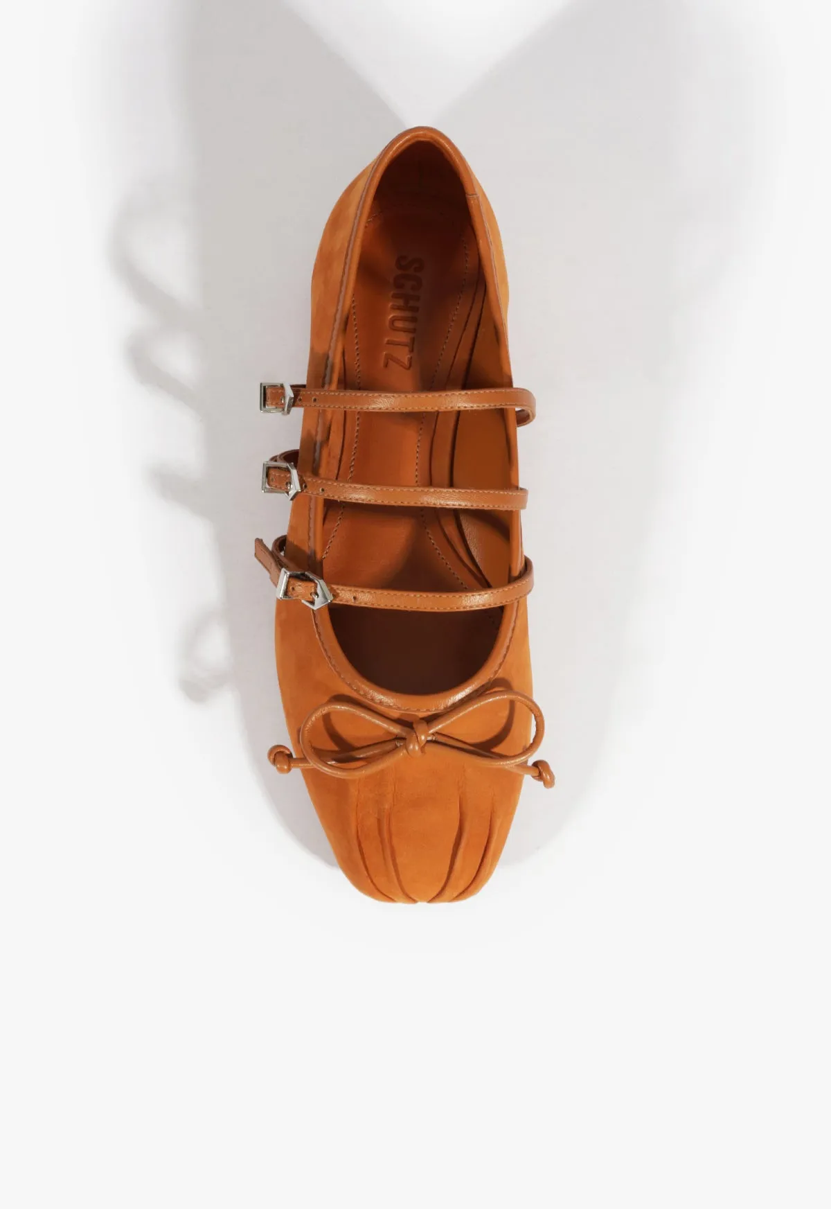 Versatile Layers Style In Balance Arissa Brown Suede Ballet Flat
