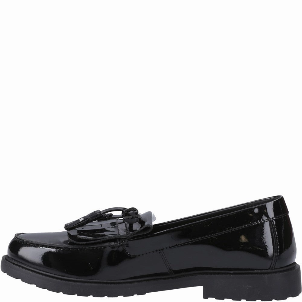Pure Look Relaxed Innovation Hush Puppies Verity Kiltie Loafer Patent