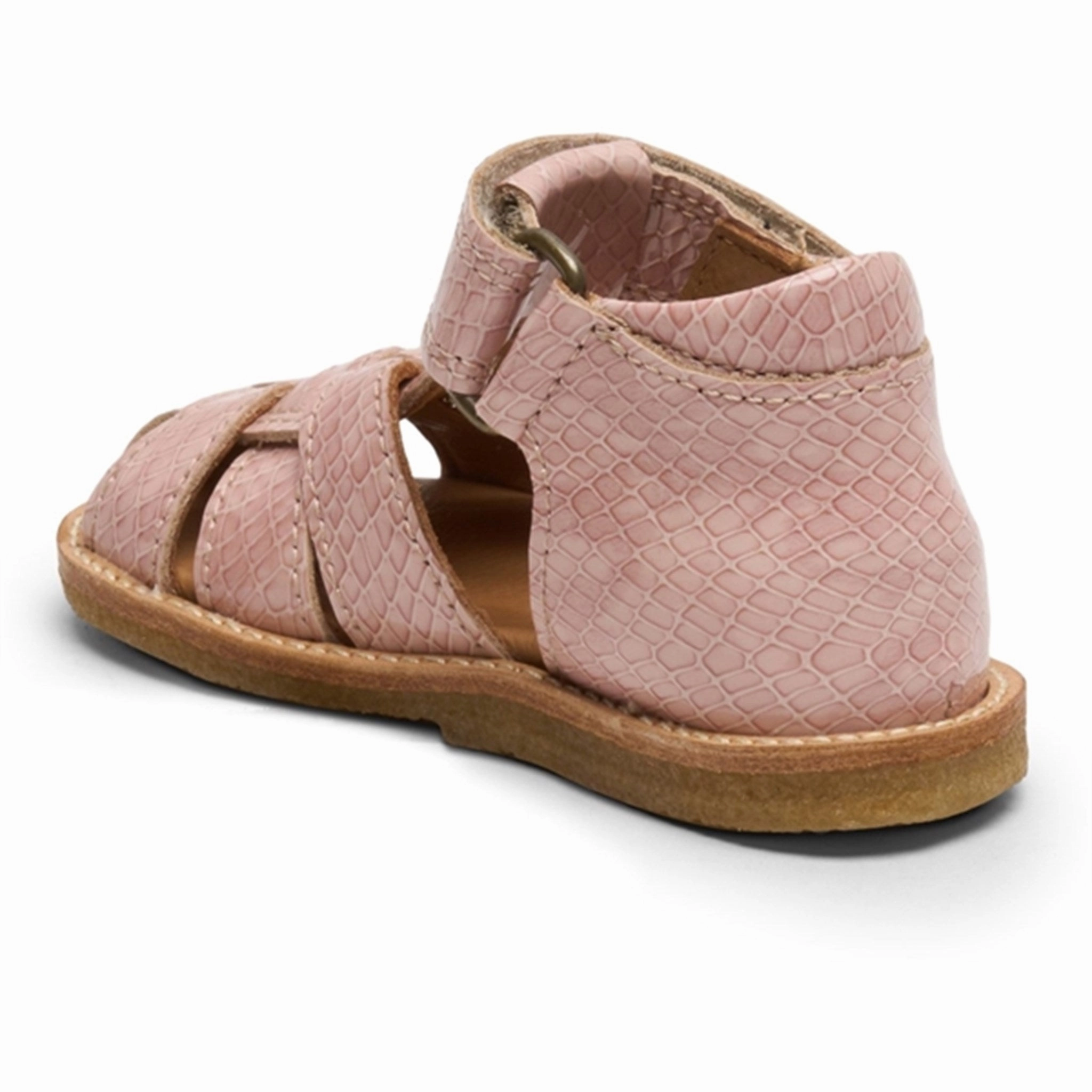 Bisgaard Ami Sandal Rose Croco Cool Motion