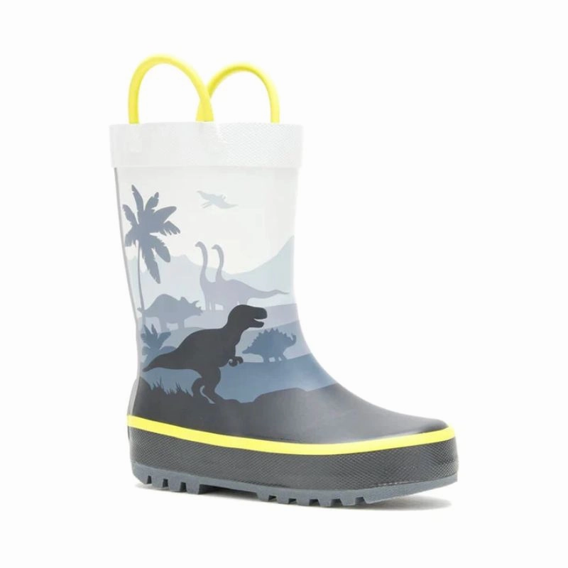 Boys Dino Rain Boot Shaped For Today