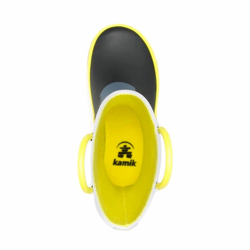 Boys Dino Rain Boot Flow In Motion