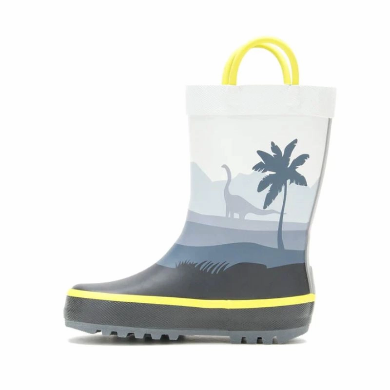 Your Functional Form Boys Dino Rain Boot
