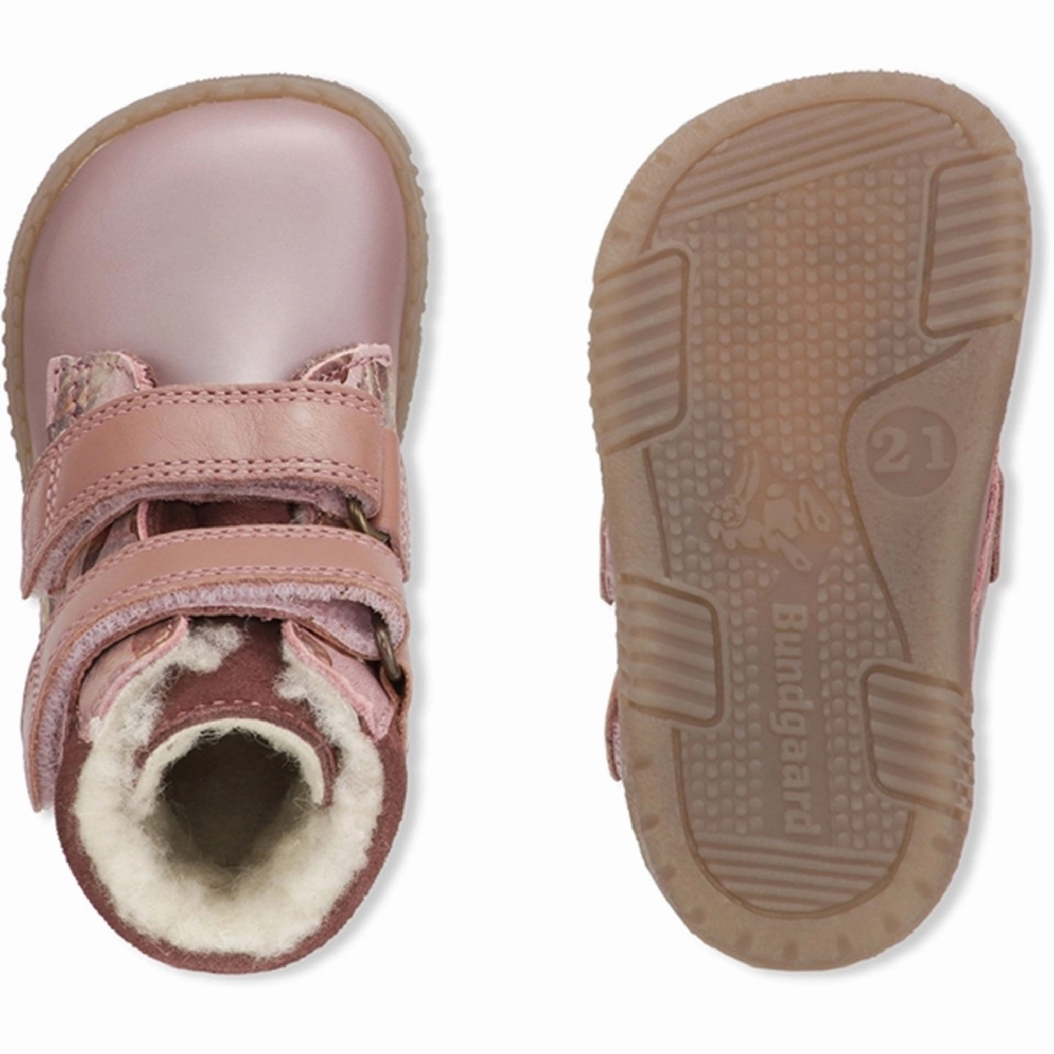 Bundgaard Rabbit Strap Tex Winter Boot Rose Mili Streamlined Urban Motion Meets Design
