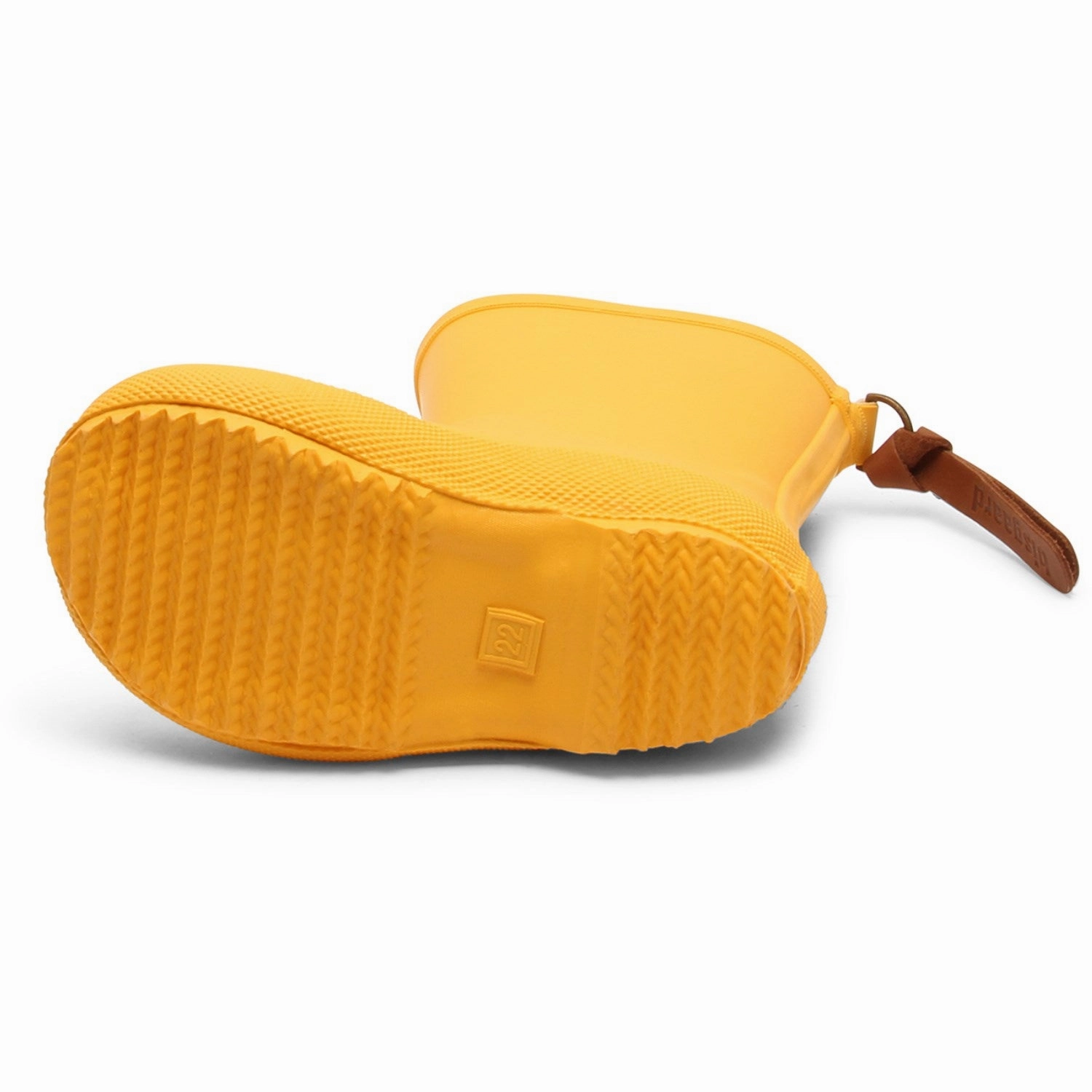 Bisgaard Yellow Basic Rubber Boot Bold In Simplicity Everyday Motionwear