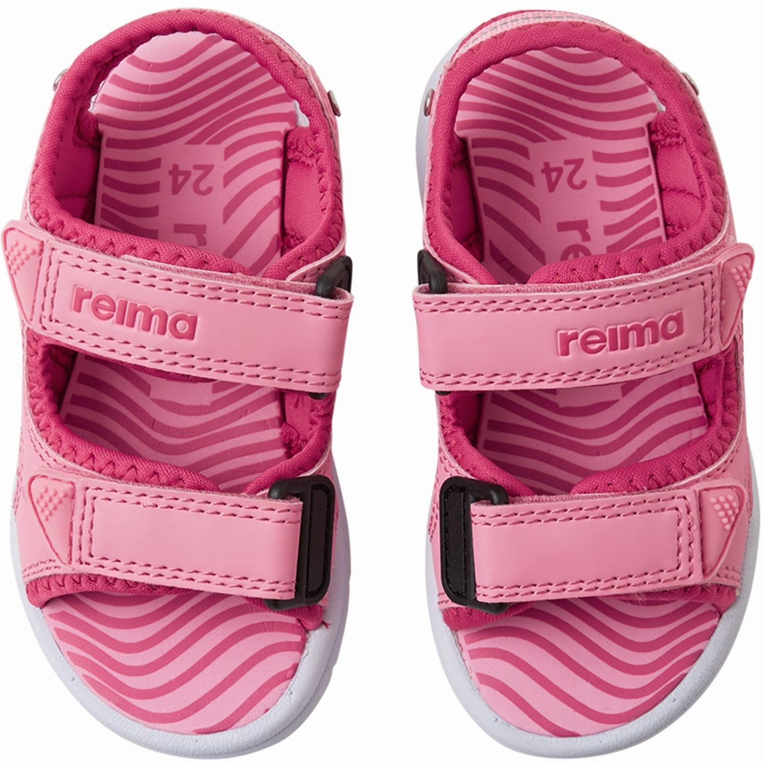 The Feel Factor Essential Structure Reima Sunset Pink Sandals Bungee