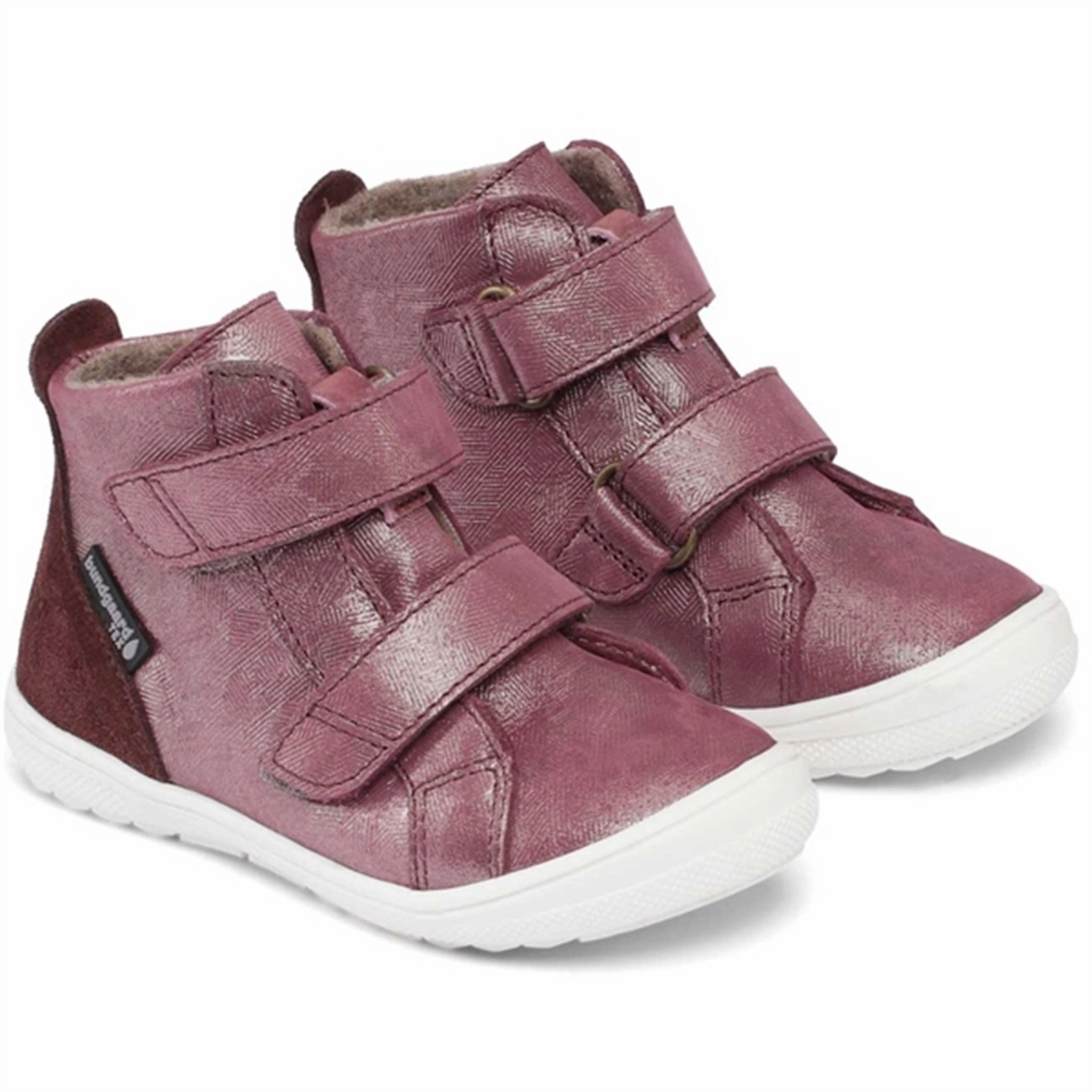 Driven By Comfort Design-Led Bundgaard Storm Velcro Tex Shoes Rose Leo
