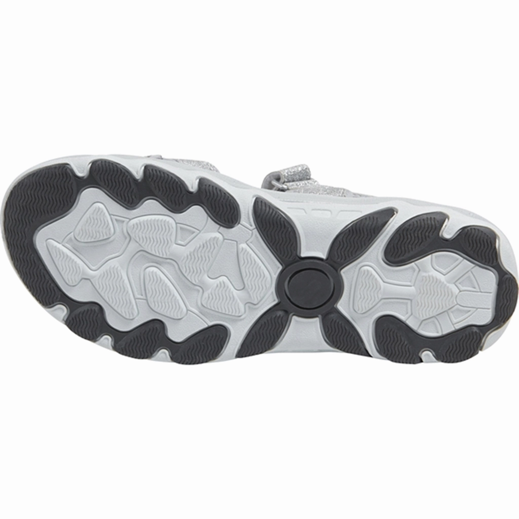 Movement Reimagined Style Simplified Hummel Sandal Glitter Jr Silver