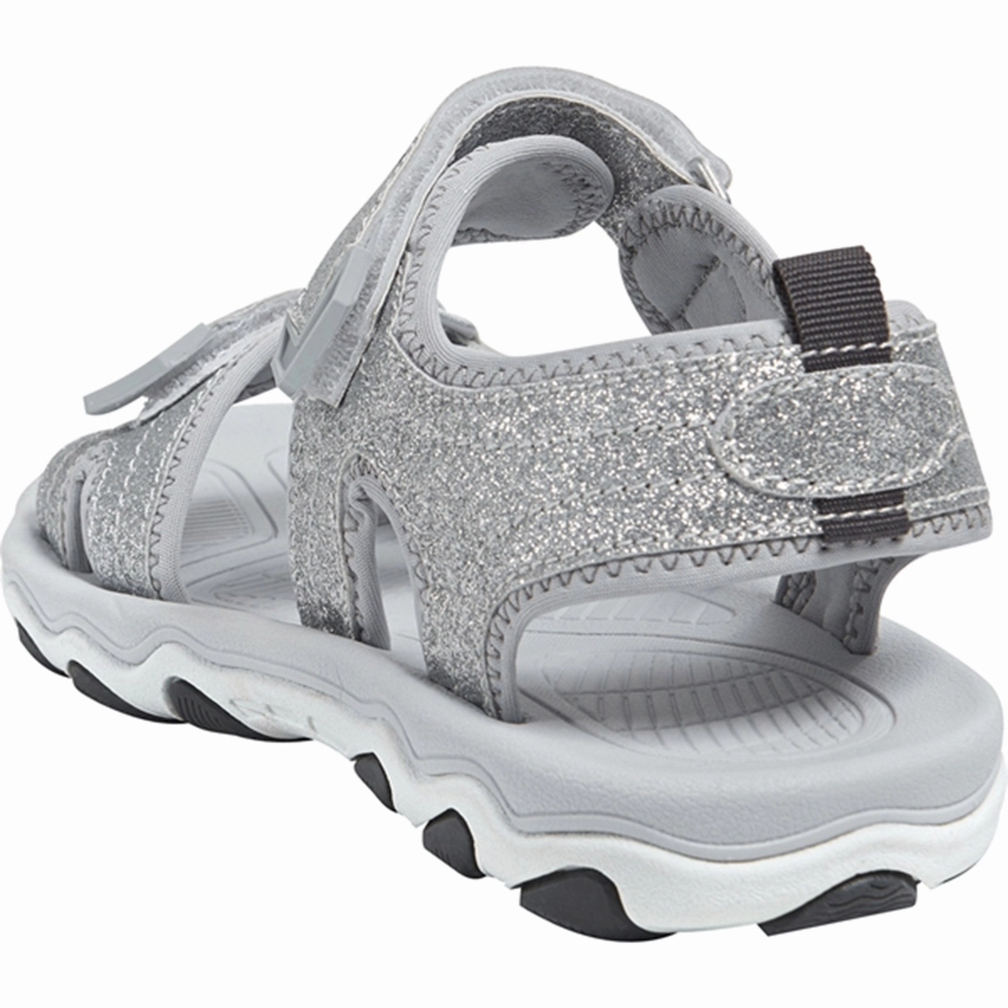 Hummel Sandal Glitter Jr Silver Layer Your World Low-Key Performance