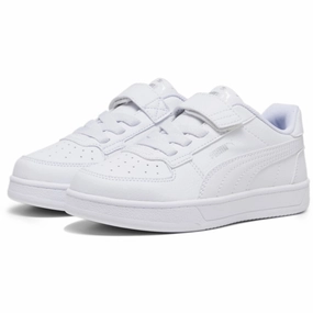 Puma White Caven 2.0 Ac  Ps Sneakers Optimized Form Function-First Fit