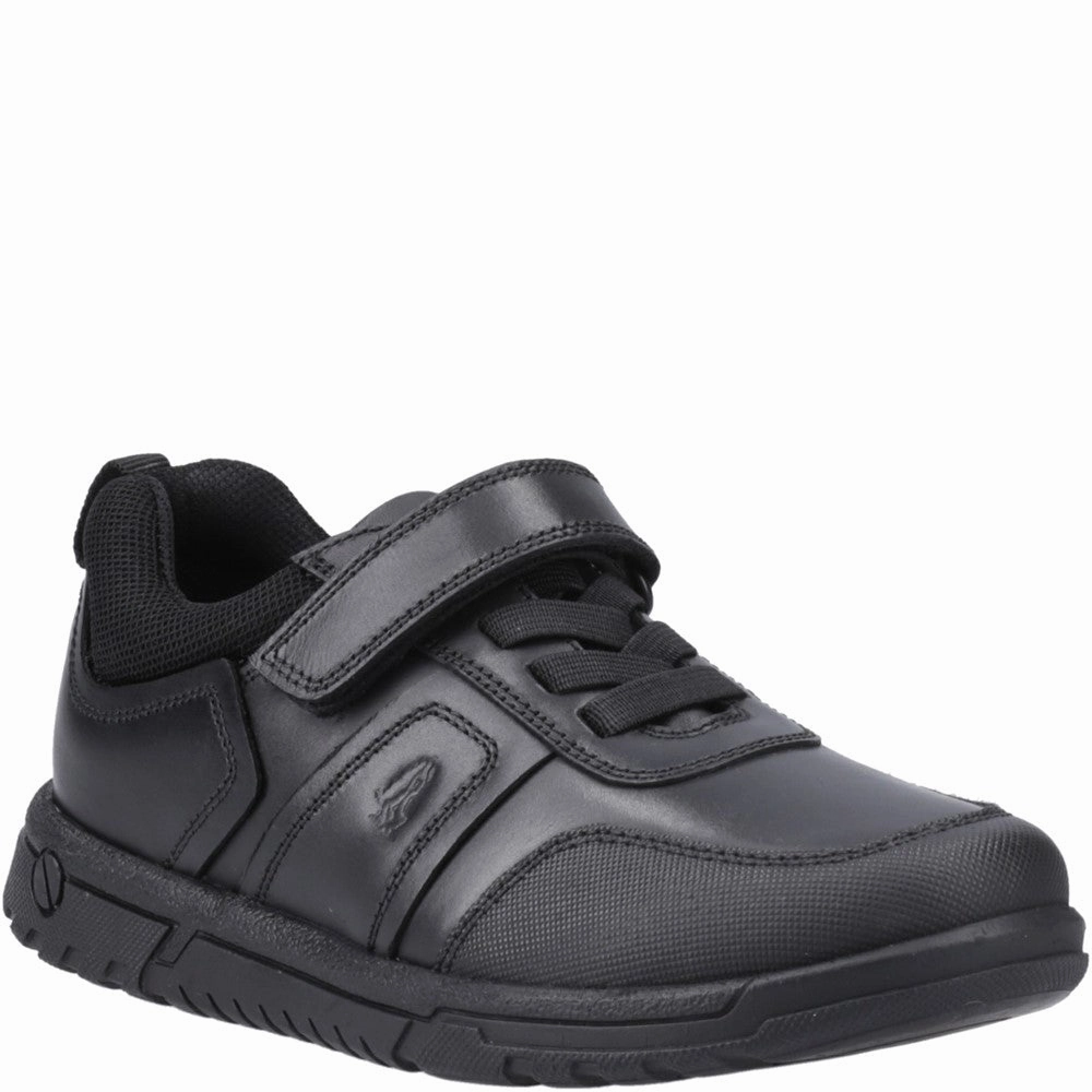 Hush Puppies Sutton Bungee Junior School Shoes Your Everyday Edge Clean Citywear