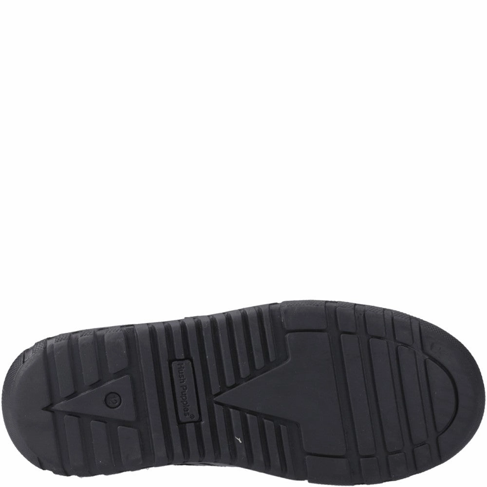 Activewear Redefined Hush Puppies Sutton Bungee Junior School Shoes