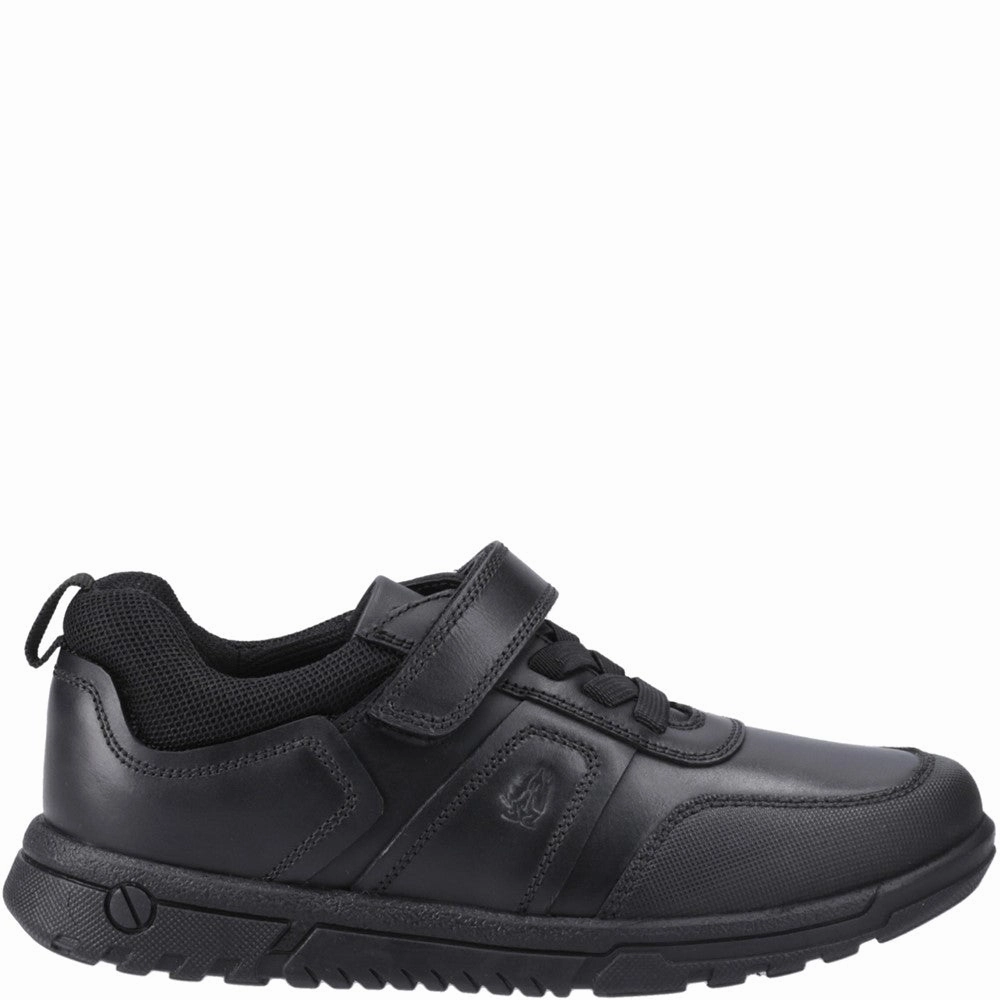 Hush Puppies Sutton Bungee Junior School Shoes In-Motion Look Form-Centered