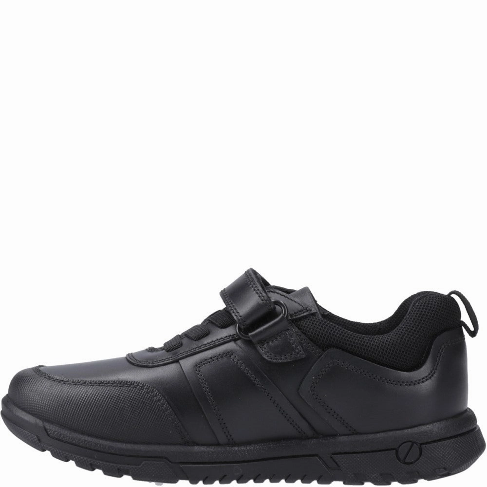 Designed For Pace Shape Your Day Hush Puppies Sutton Bungee Junior School Shoes