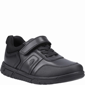 Hush Puppies Sutton Bungee Junior School Shoes Your Everyday Edge Clean Citywear