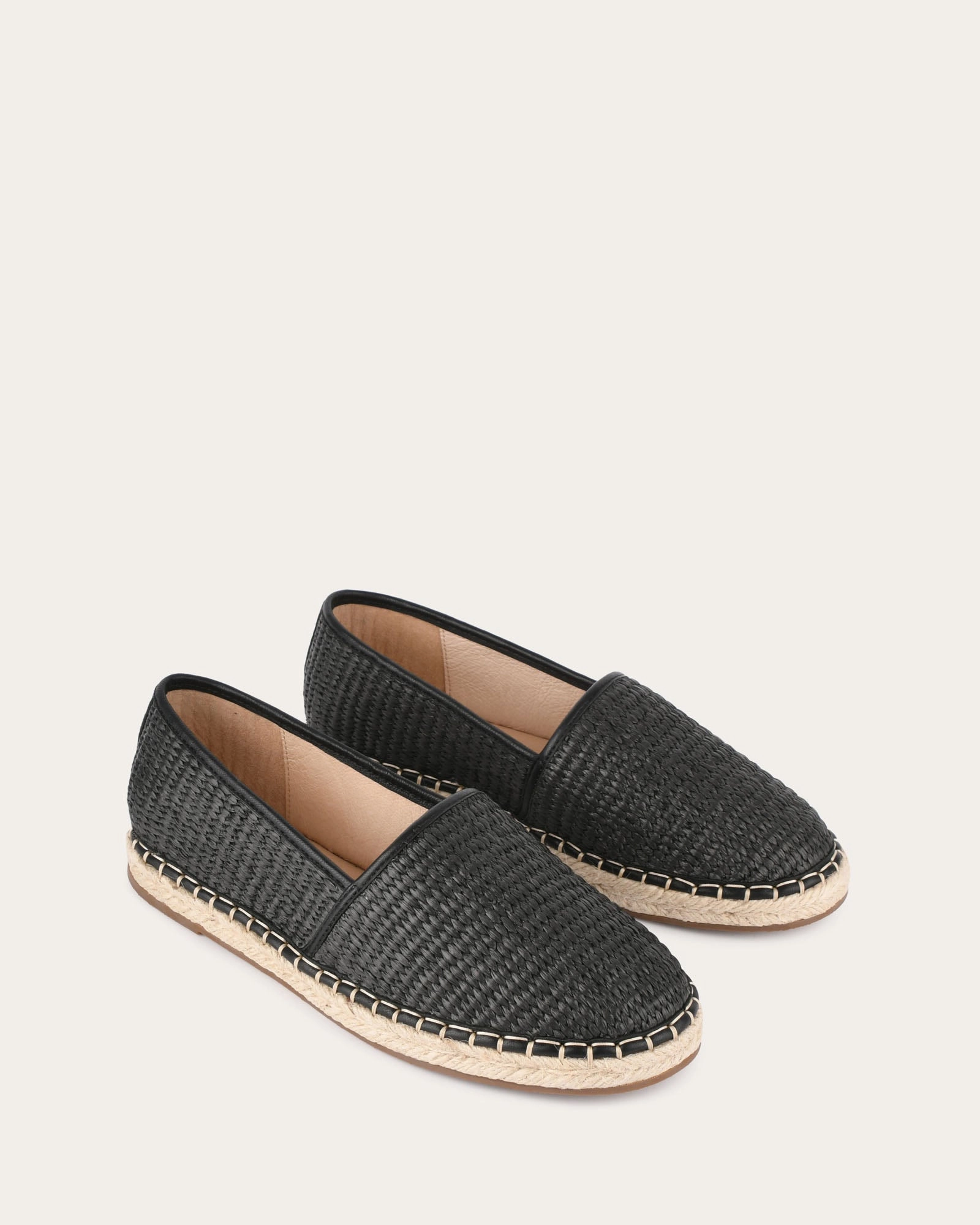 Oakley Loafers Black Raffia Elevate Your Routine Seasonless Drop