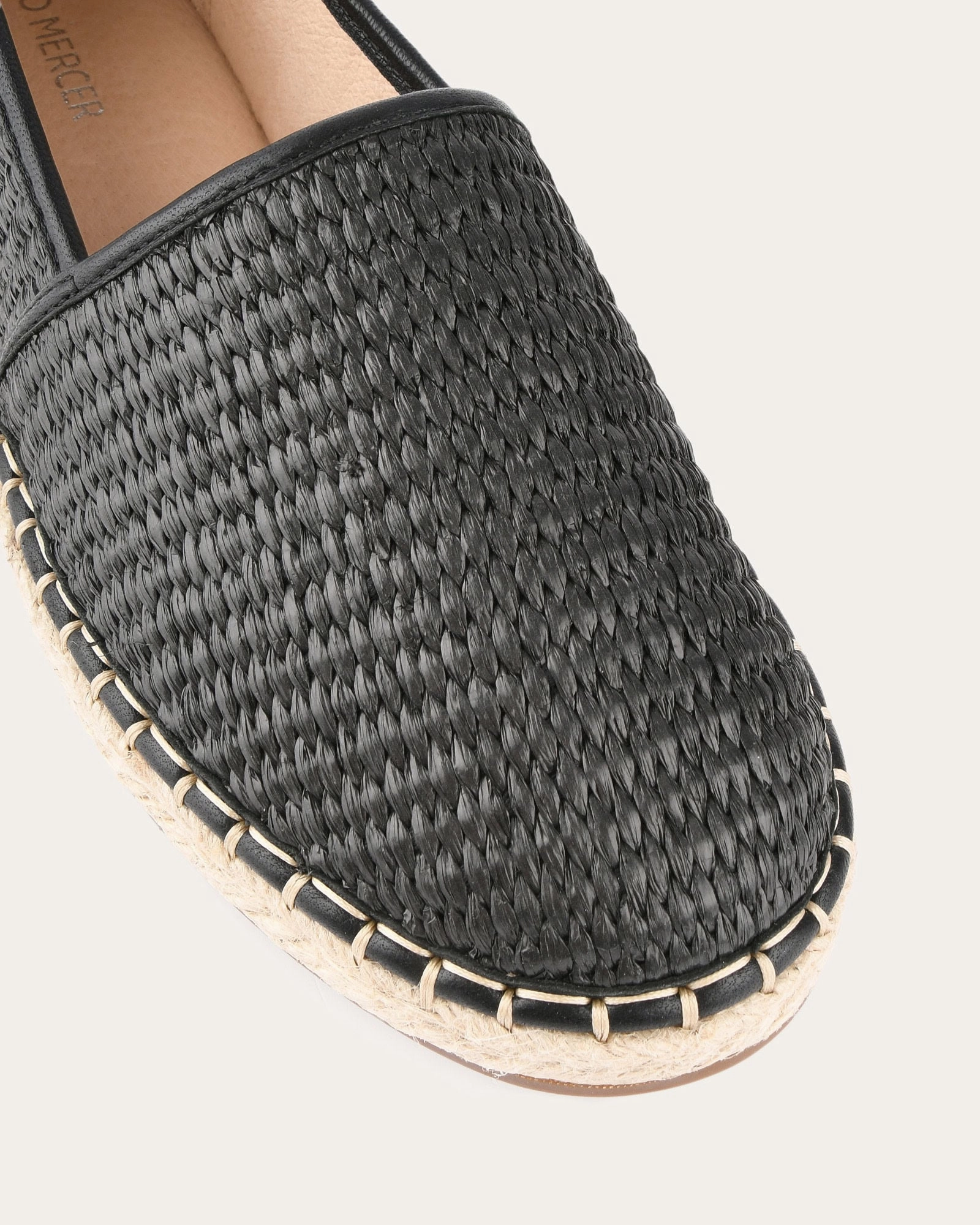 Oakley Loafers Black Raffia Premium Feel Ease-Ready