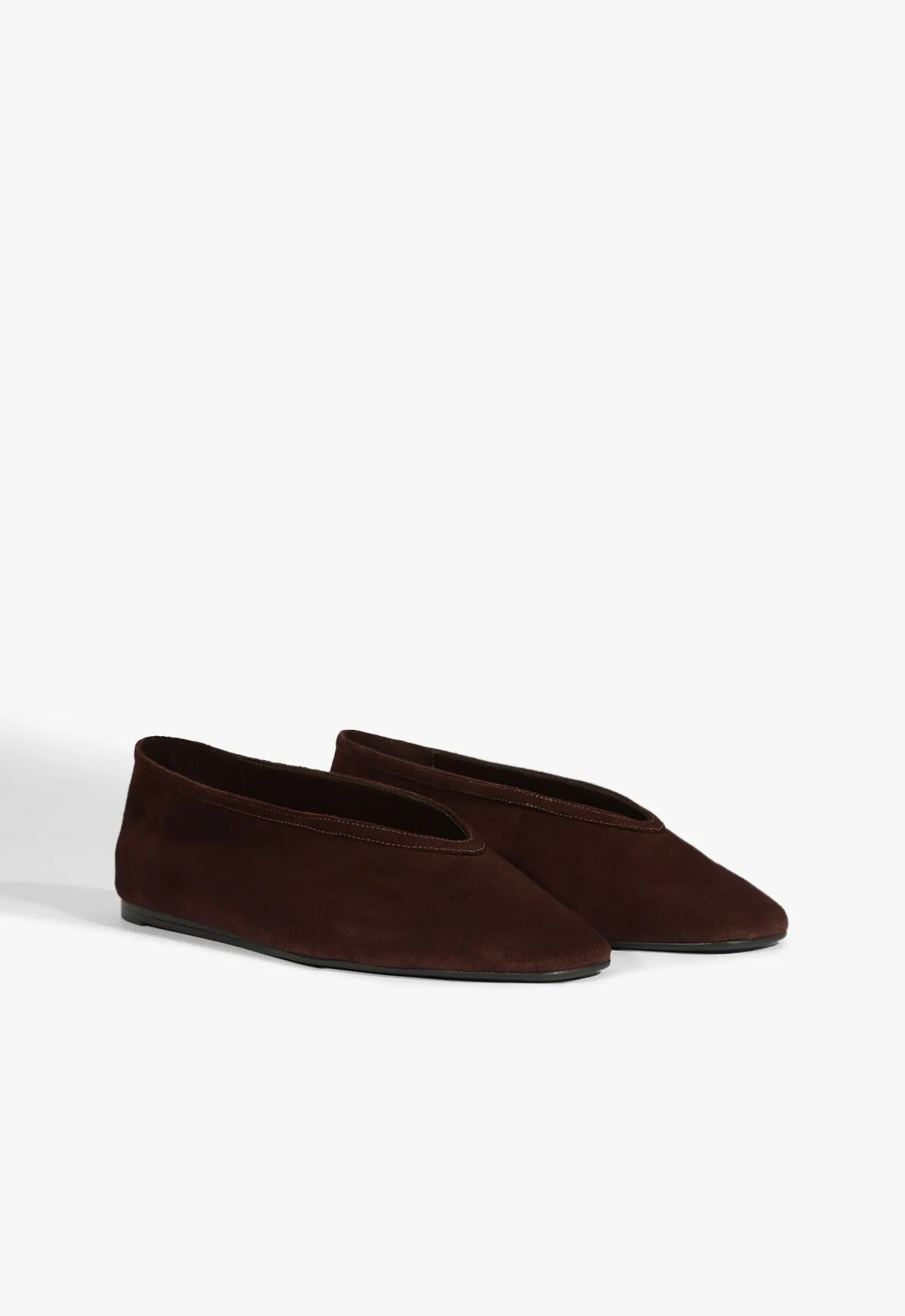 Uncomplicated Gear Your Next Layer Courtney Suede Flat