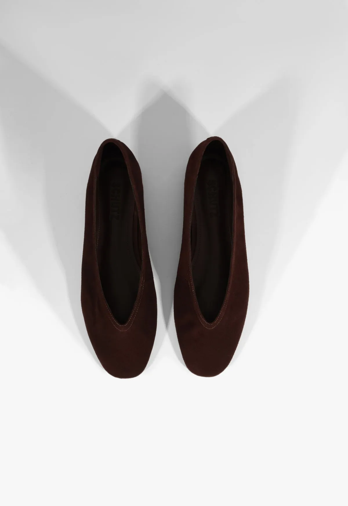 Courtney Suede Flat Clarity Wear