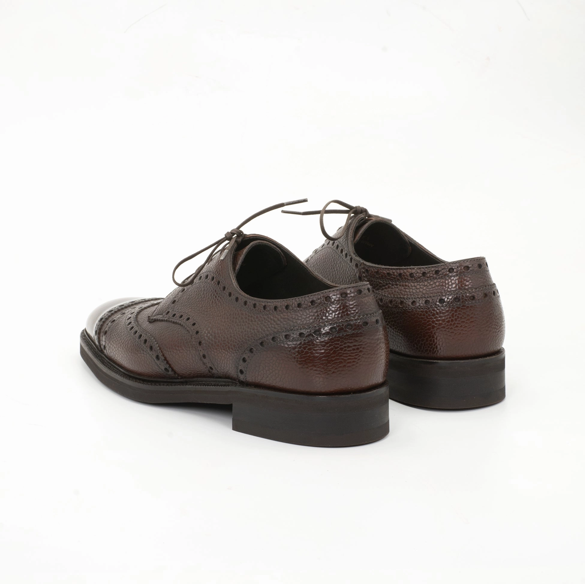 Urban Optimized Derby Megabrogue Shoe Mto - Marron Mediterraneo