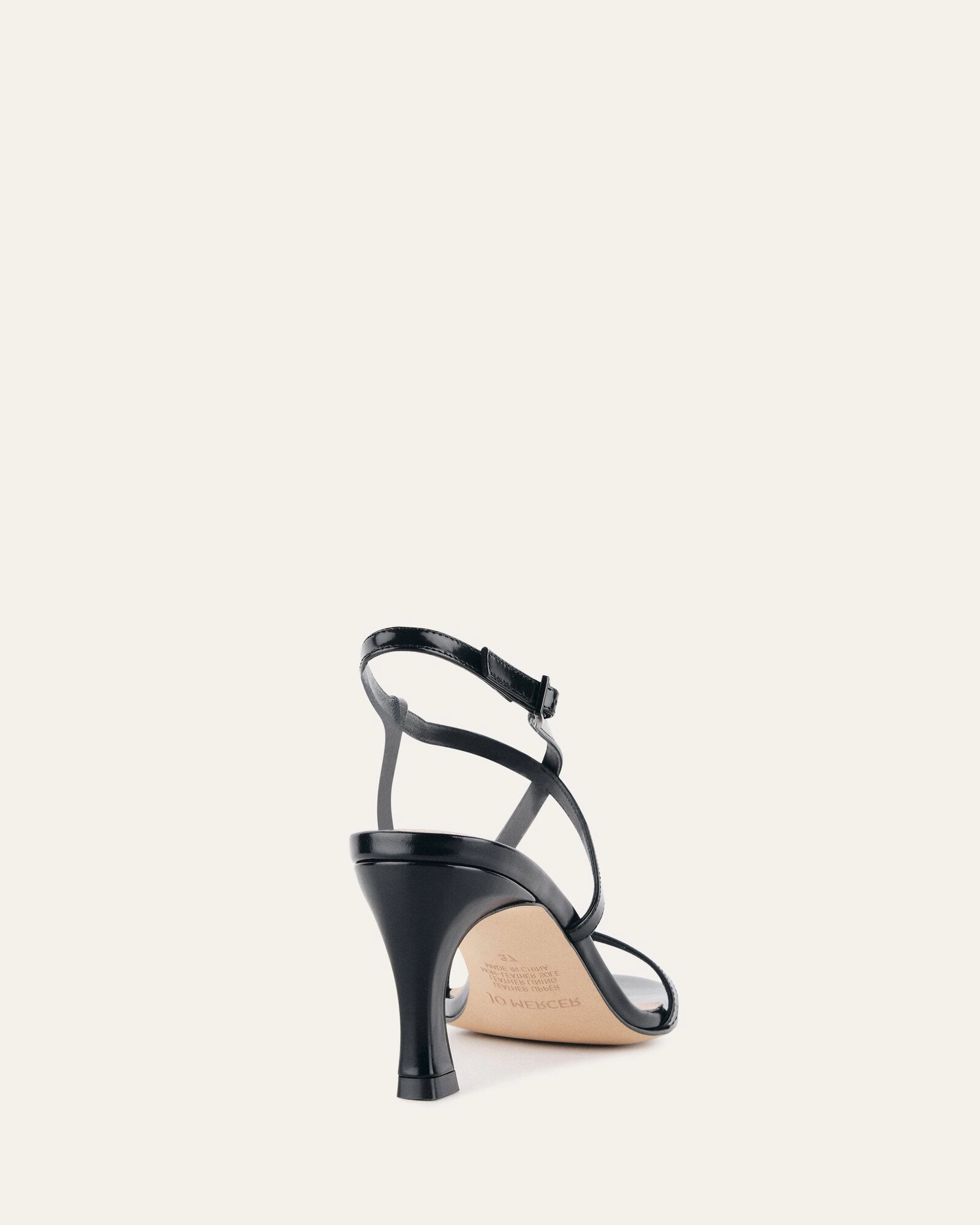 Jockey High Heel Sandals Black Leather Daily Build