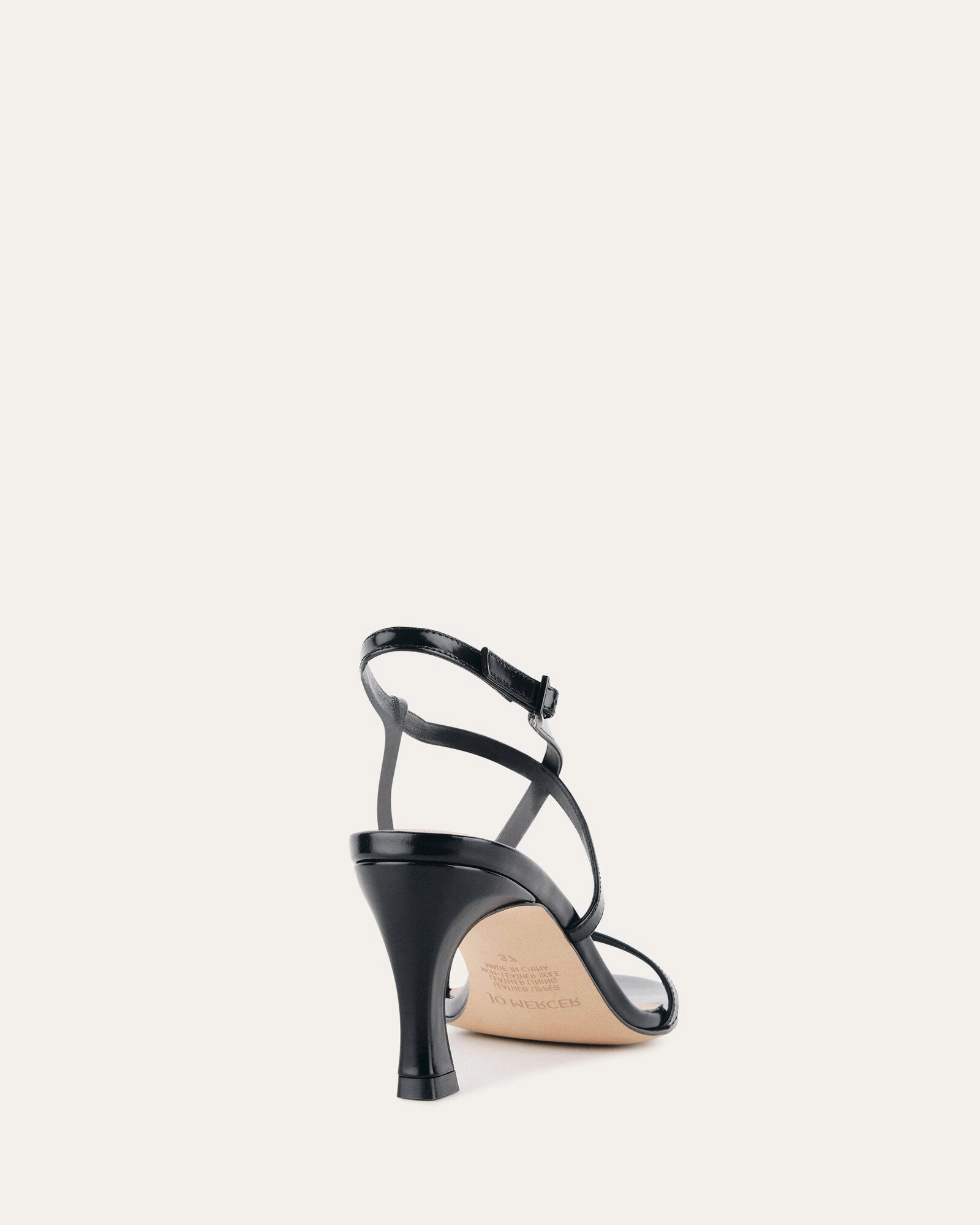 Seasonless Energy Ready When You Are Jockey High Heel Sandals Black Leather