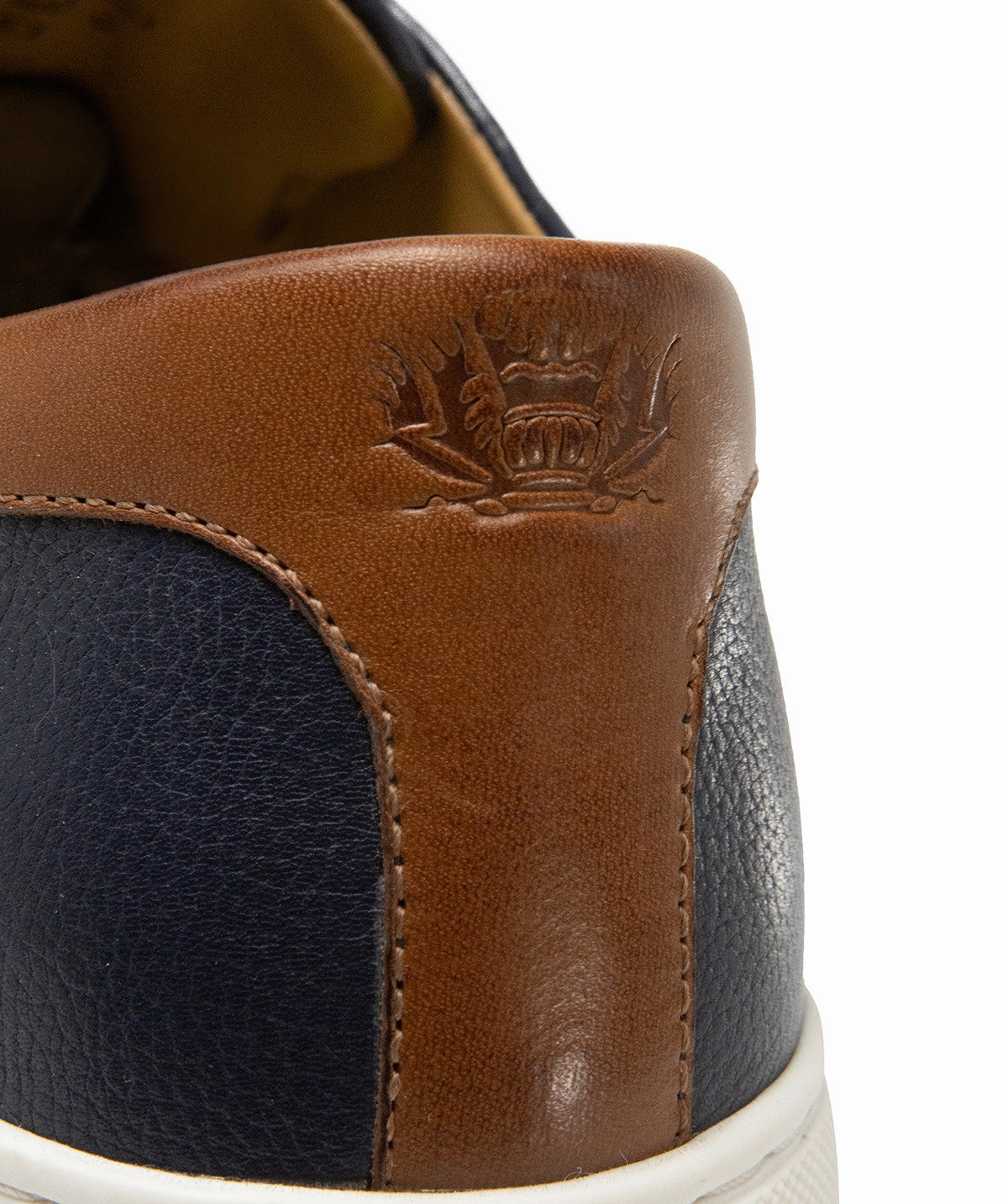 Murphy Grained Navy Sneakers Shaped For Flow New Urbanism