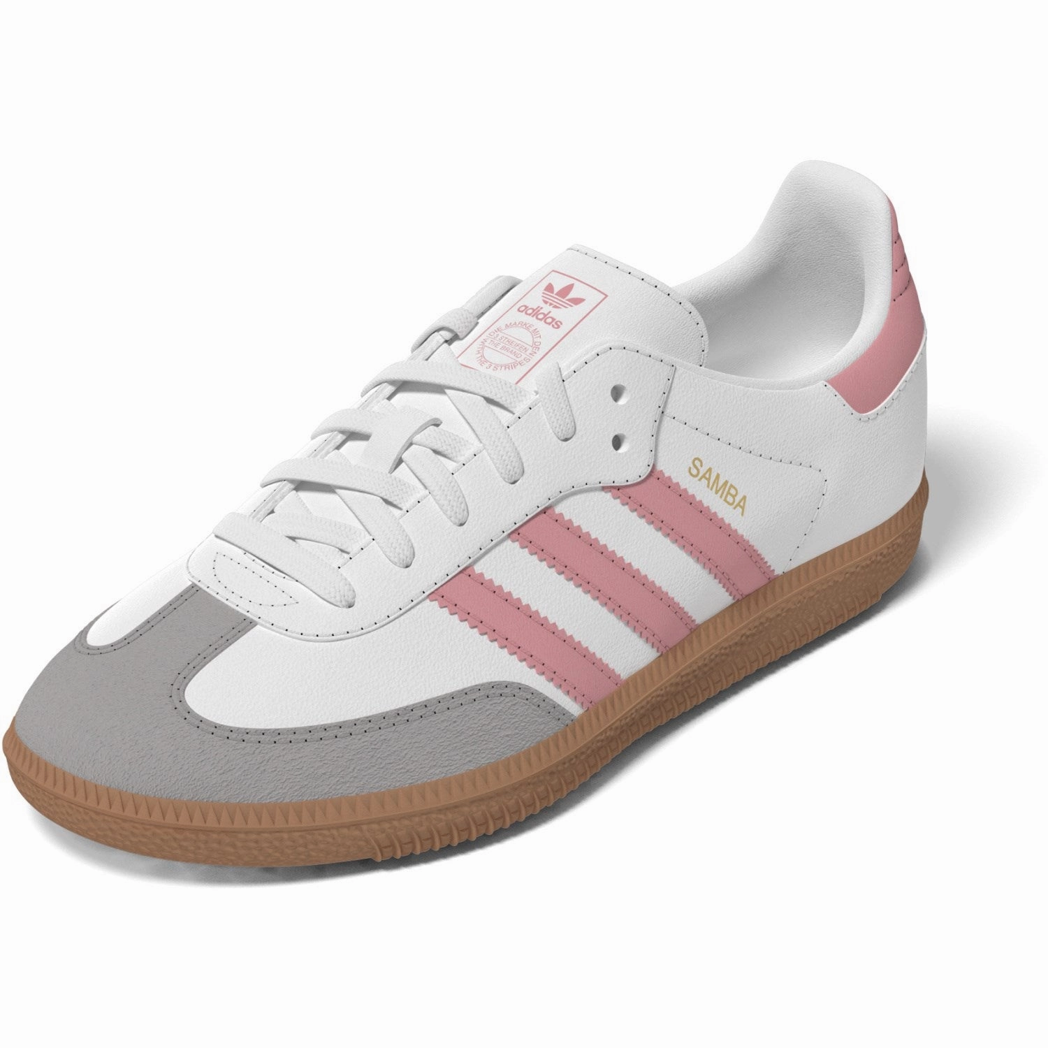 Street Motion Go Anywhere Adidas Originals Ftwr White/Semi Pink Spark/Gum 3 Samba Og C Sneakers