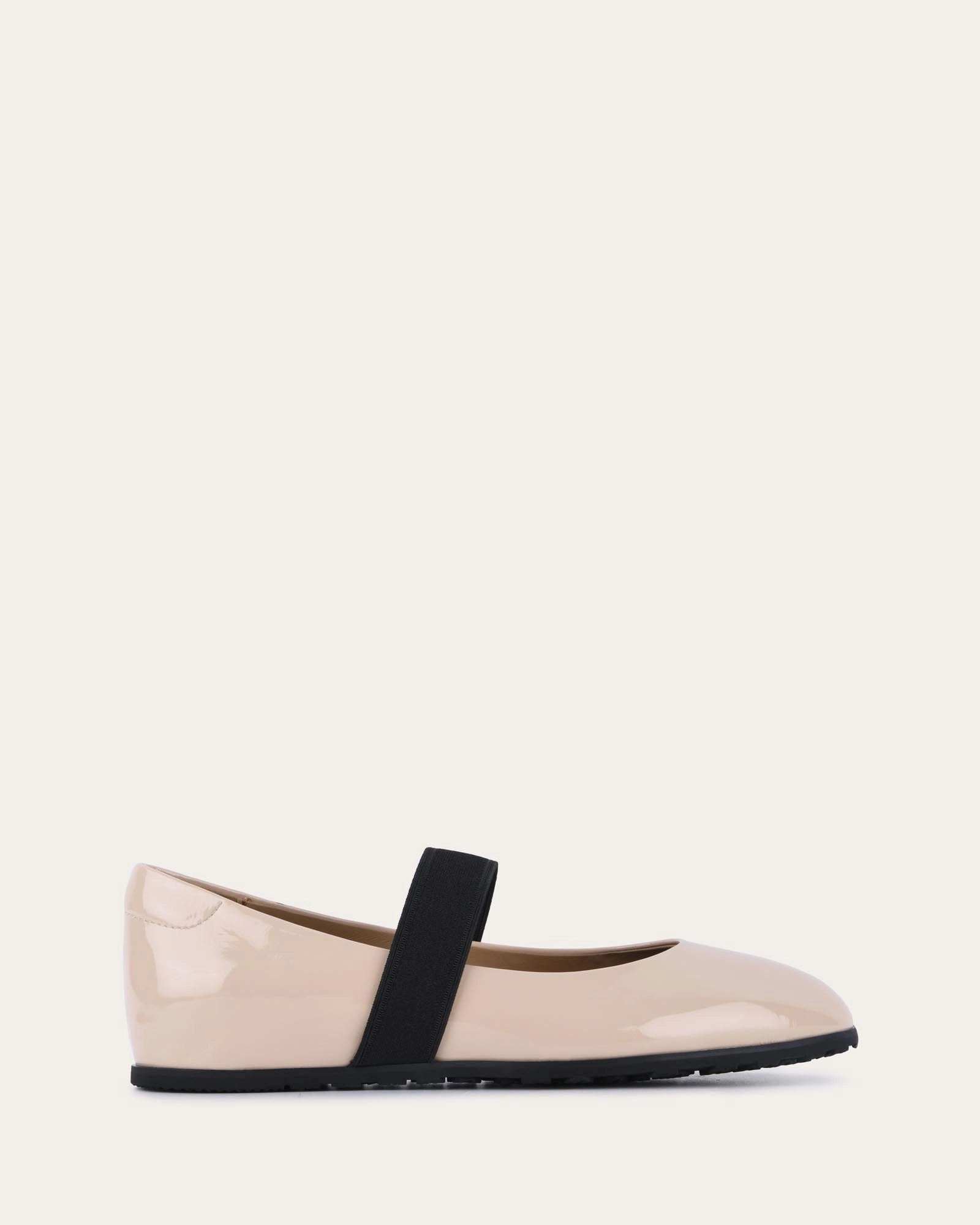 Precision Layers Hope Casual Flats Natural Crinkle Patent