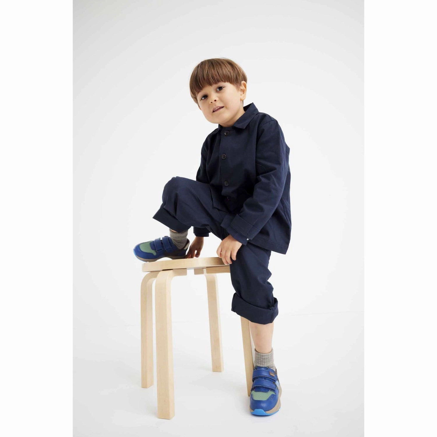 Weekend Ready Confident Layers Bisgaard Blue Herle Tex Sneakers