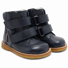 City-Fit Angulus Navy/Blue Fog Beginners Tex-Boot Med Velcro Closure