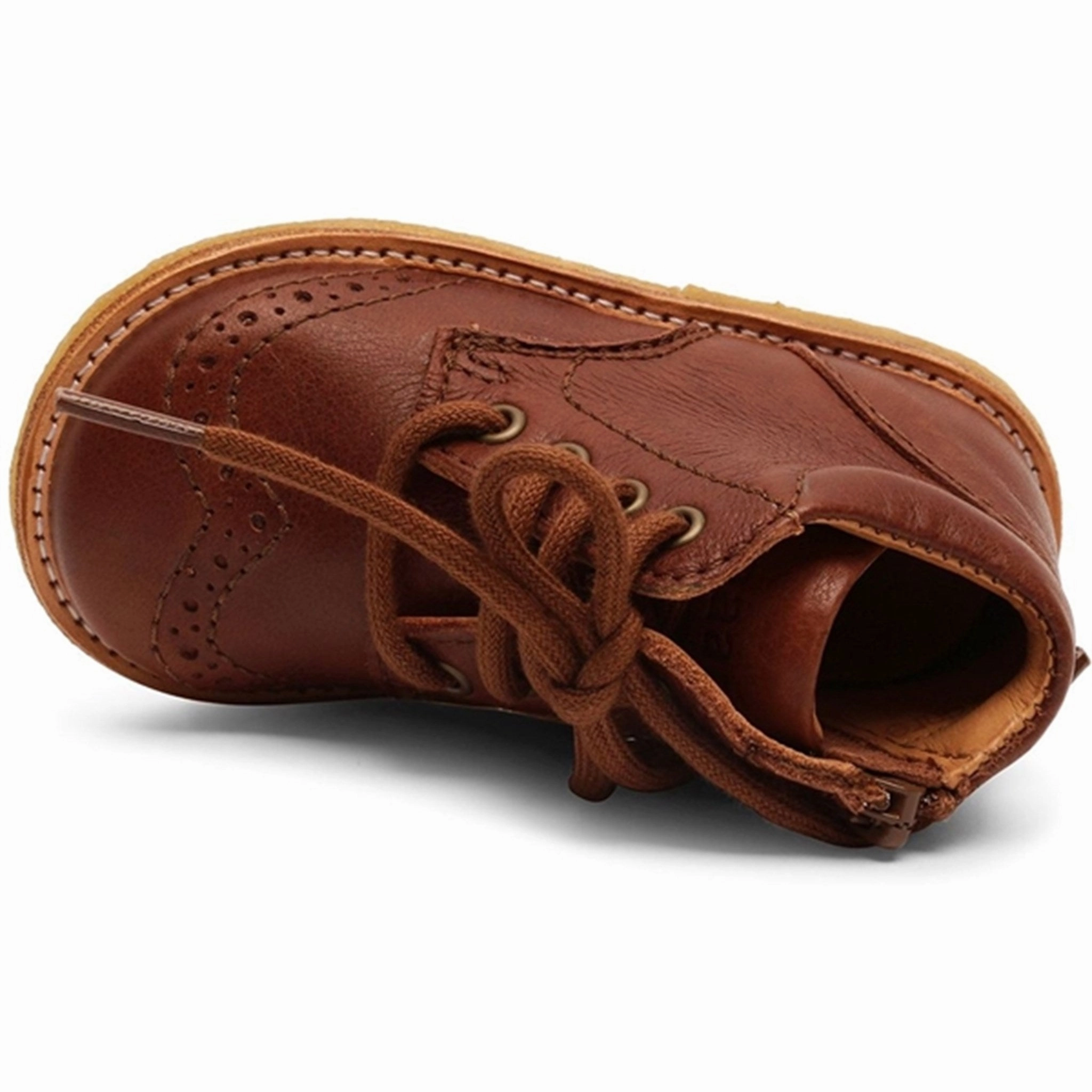 Wear The Moment Future Classic Bisgaard Tine First Step Shoe Brandy