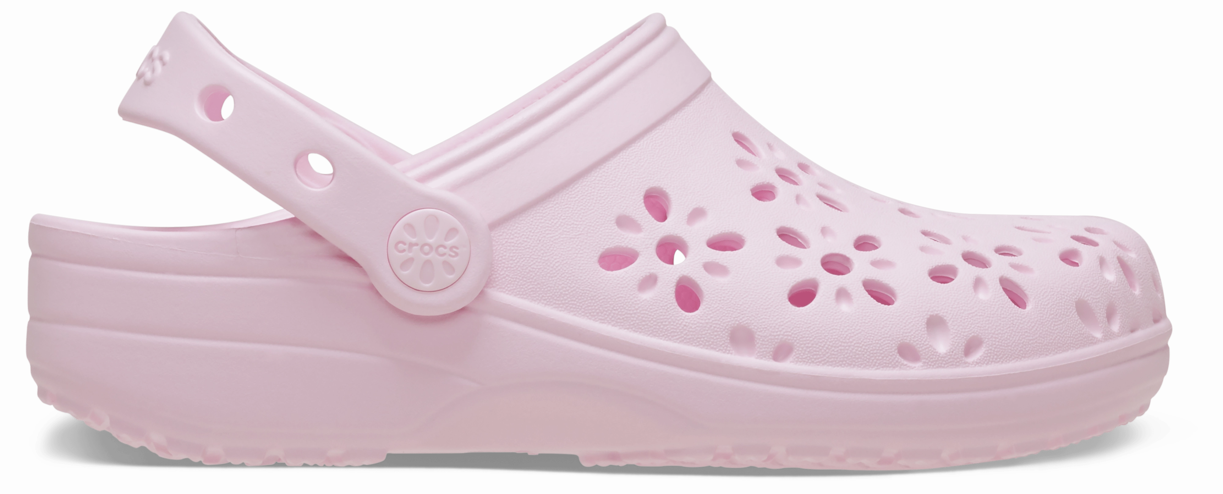 Versatility Matters Adaptive Style Classic Floral Cut Out Clog Kids (Age 5 )
