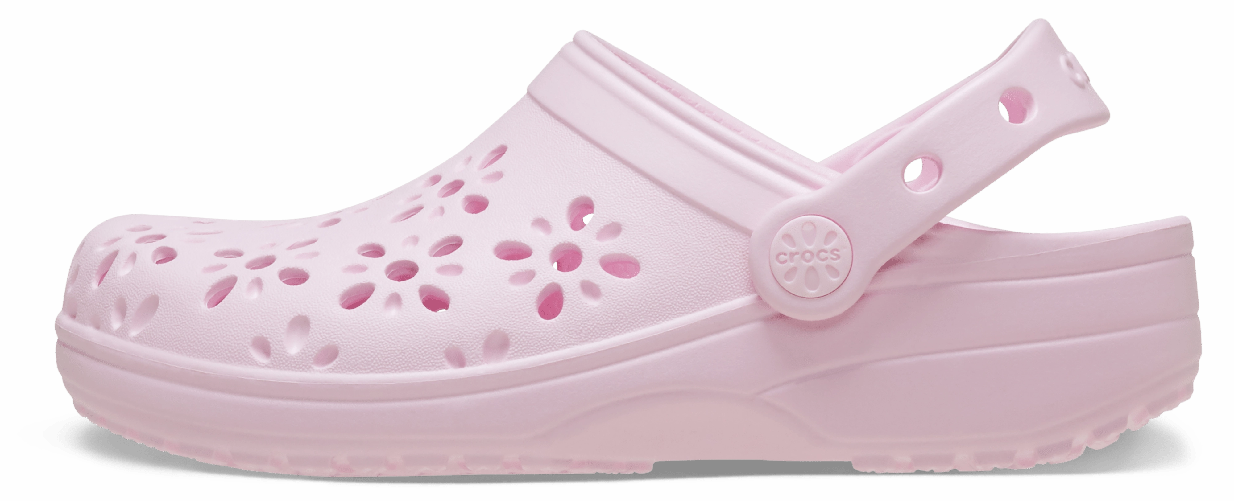 Live Lightwear Versatile Build Classic Floral Cut Out Clog Kids (Age 5 )