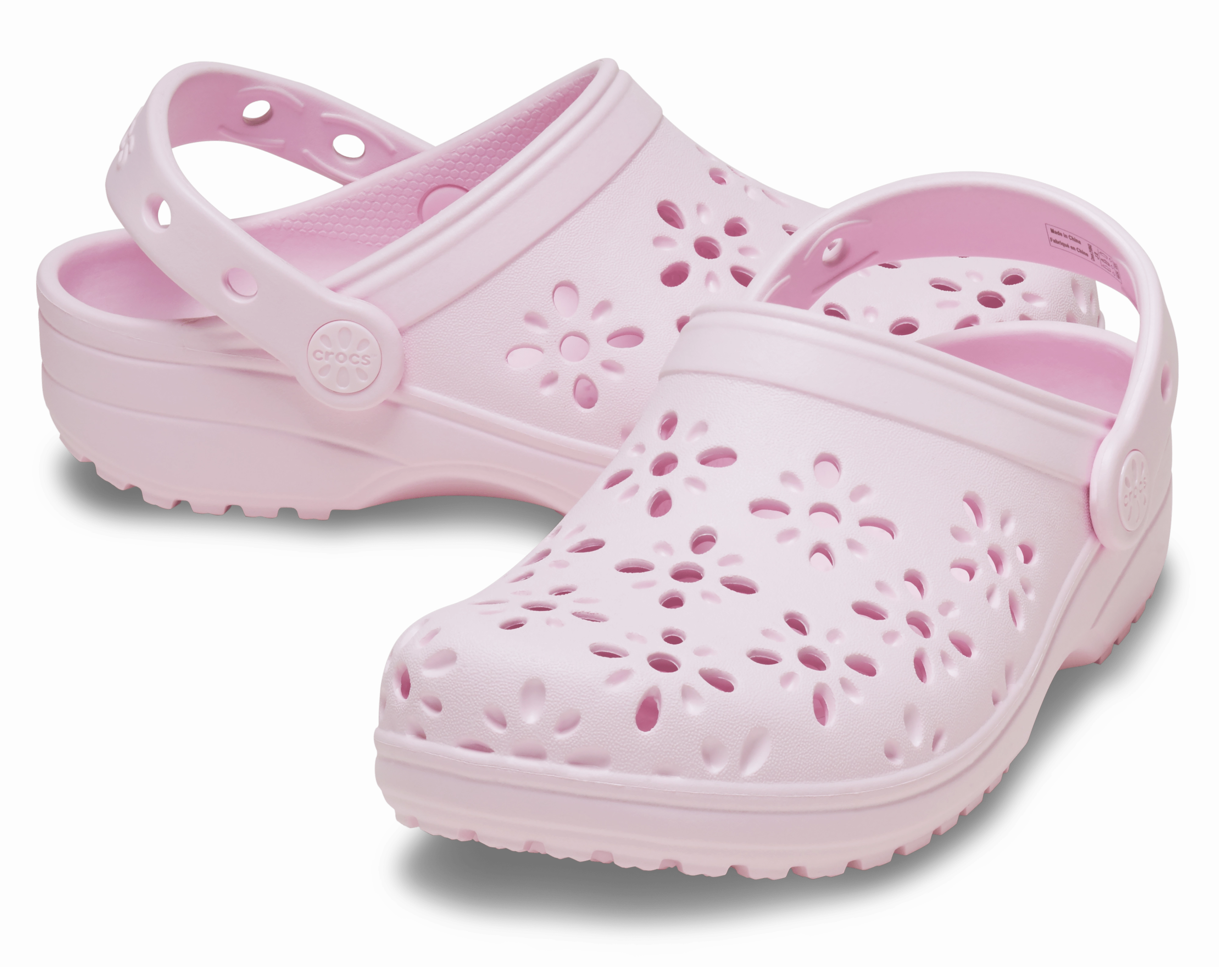 Classic Floral Cut Out Clog Kids (Age 5 ) Seamless Outfit Elevate Your Routine