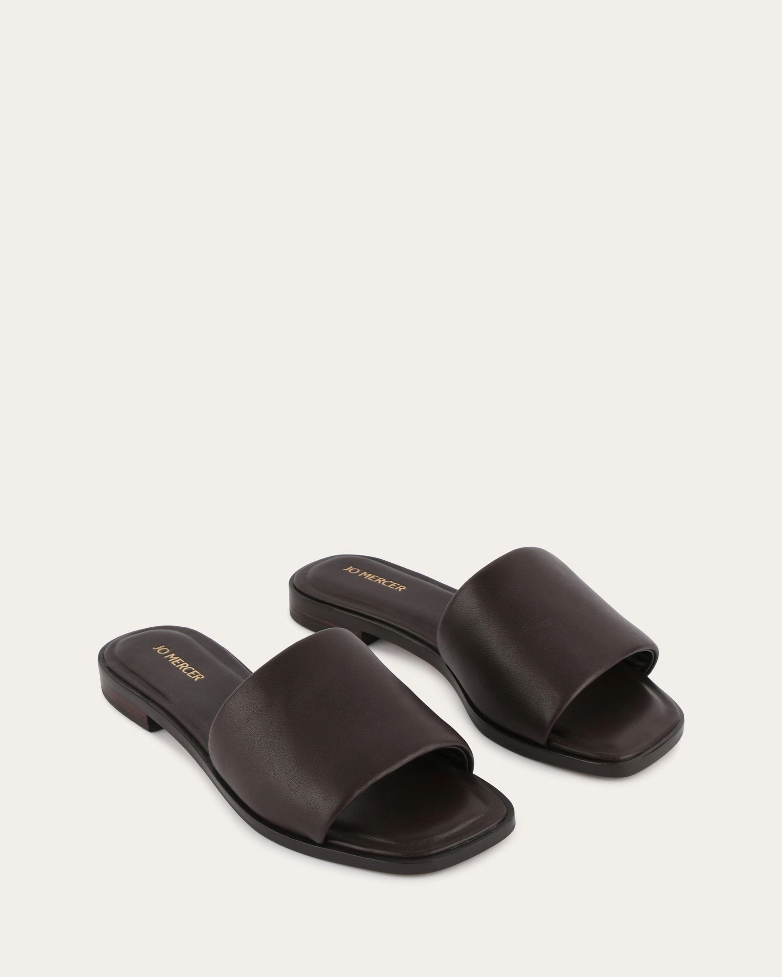 Intentional Vibe Picasso Flat Slide Cacao Leather