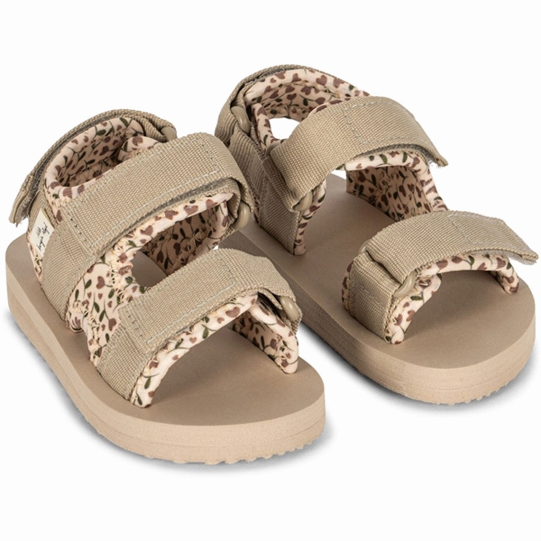 Pulse Of The City Konges Sl?Jd Sun Sandal Printed Milk Tank