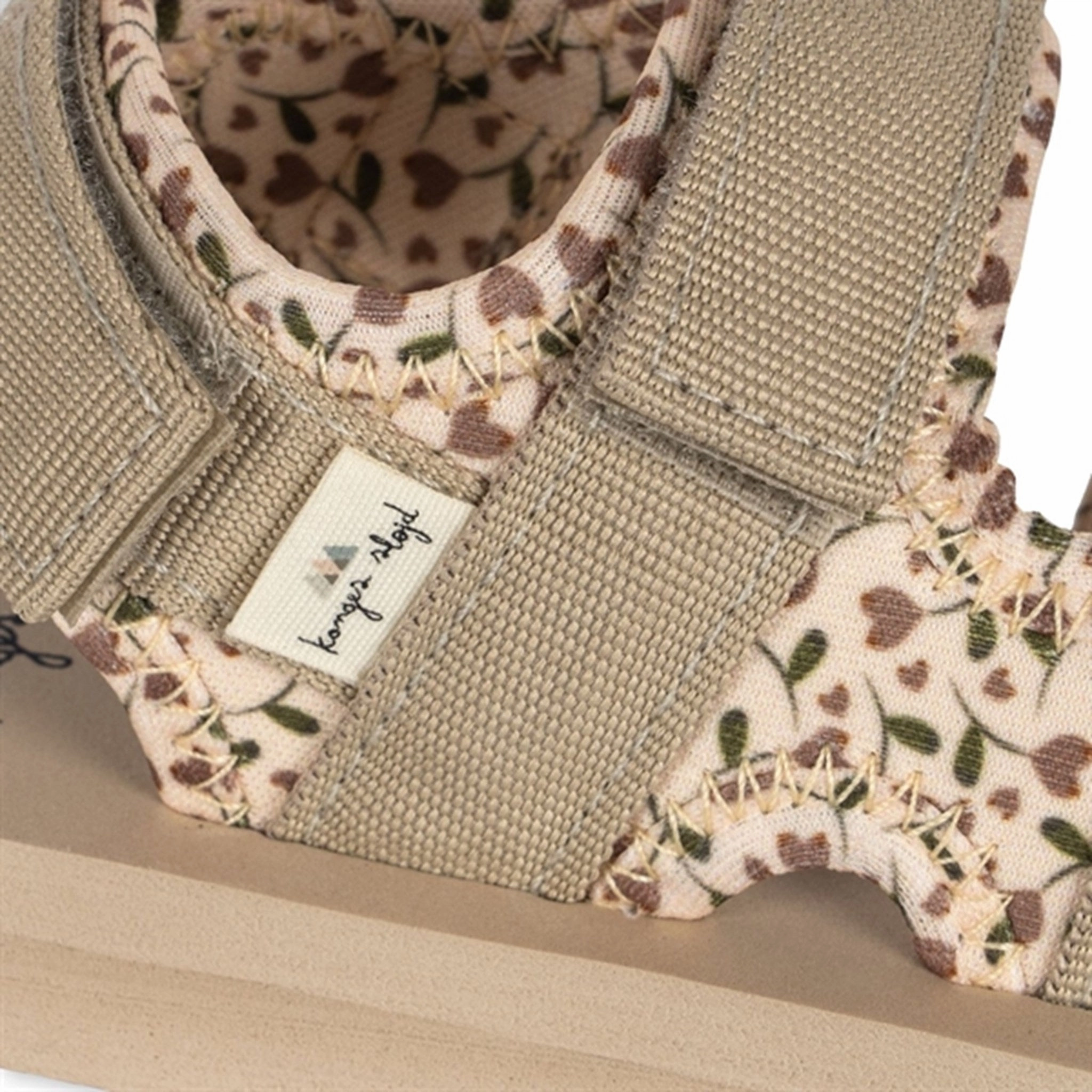 Shift-Mode Konges Sl?Jd Sun Sandal Printed Milk Tank