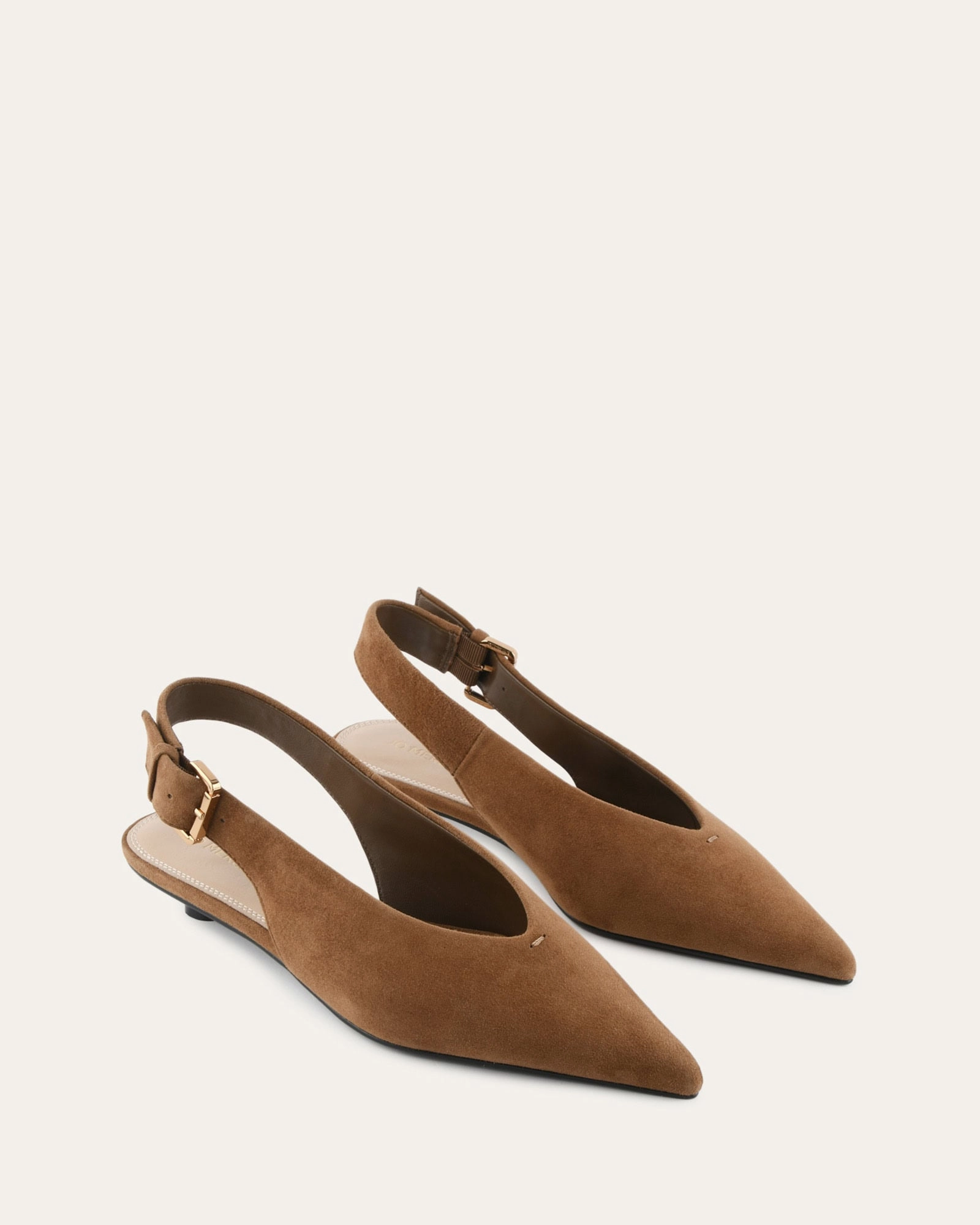 Albie Dress Flats Biscuit Suede Streamlined Mobility