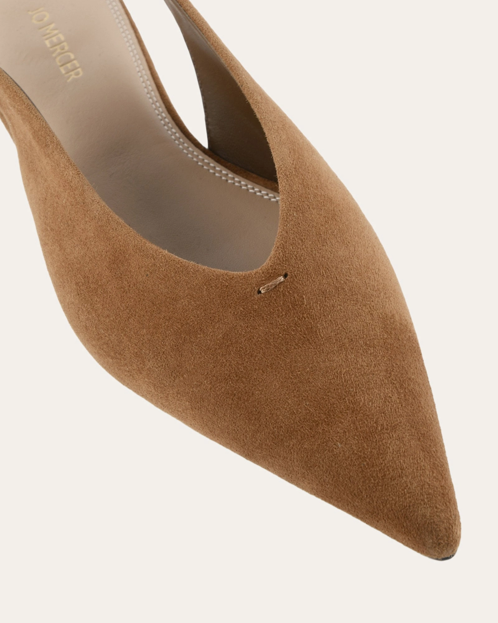 Albie Dress Flats Biscuit Suede Street Motion