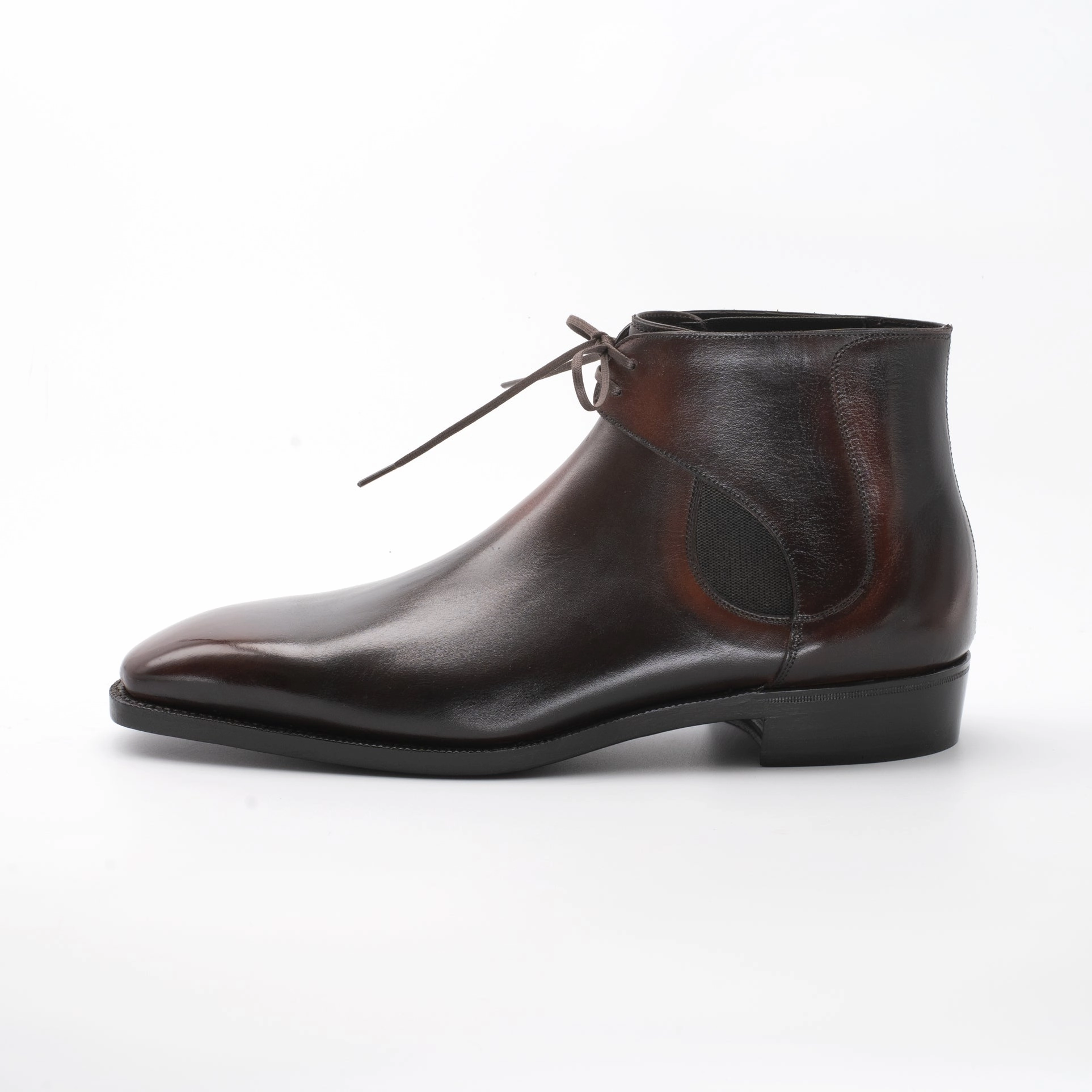 Everyday Sleek Decon Chelsea Boot - Espresso Handmade Patina