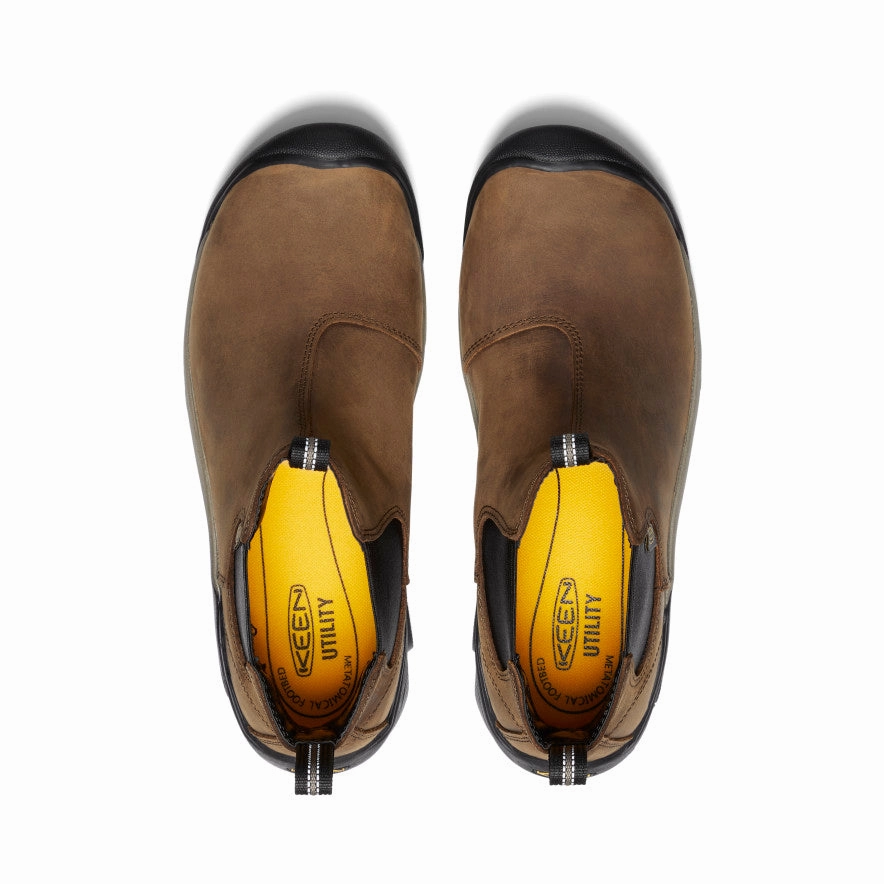 Men'S Lansing Chelsea (Steel Toe)  |  Dark Earth/Black Ease In Motionwear