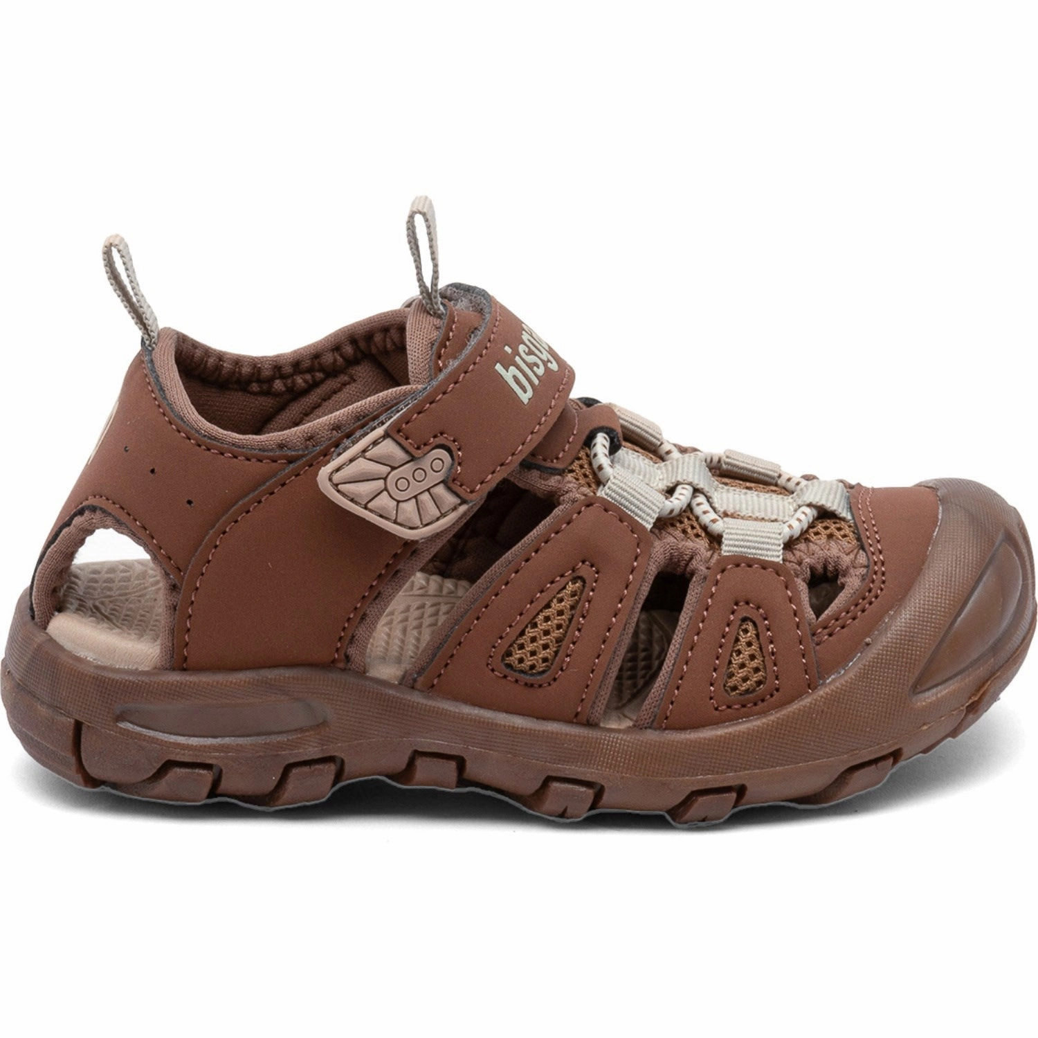 City Rhythm Style In Action Bisgaard Chocolate Parker Velcro Shoe