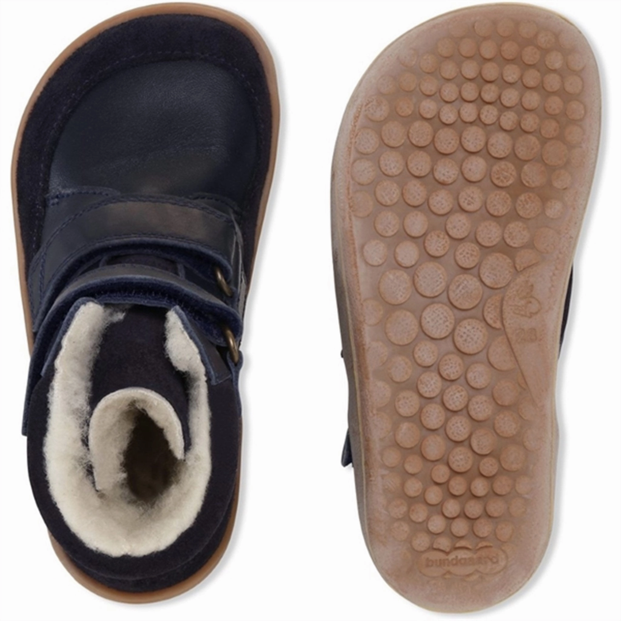 Curated City Minimal Focus Bundgaard Basil Strap Ii Tex Winter Boot Navy Vb
