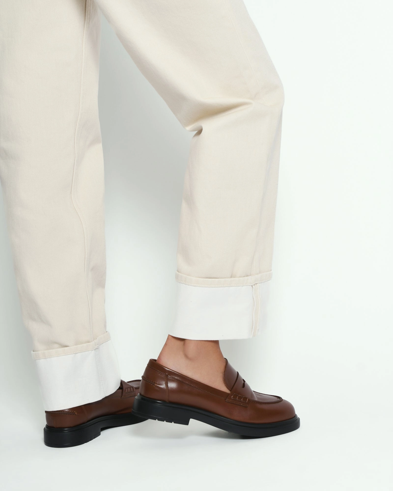 Jarvis Loafers Chestnut Leather Cool Crafted