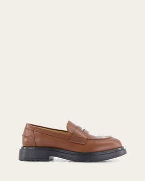 Jarvis Loafers Chestnut Leather Move Clean