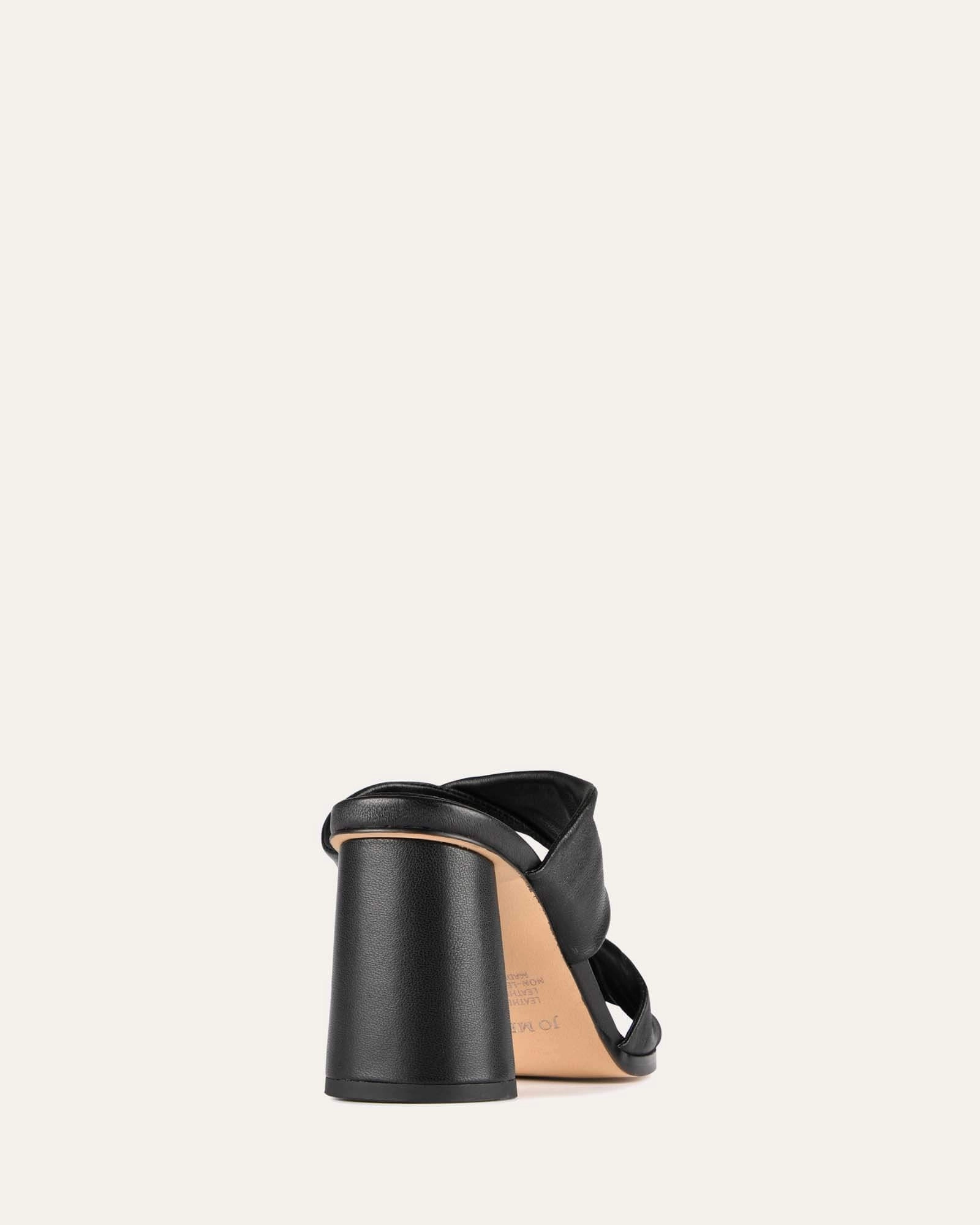 New Classics Adapt Daily Caylie High Heel Sandals Black Leather